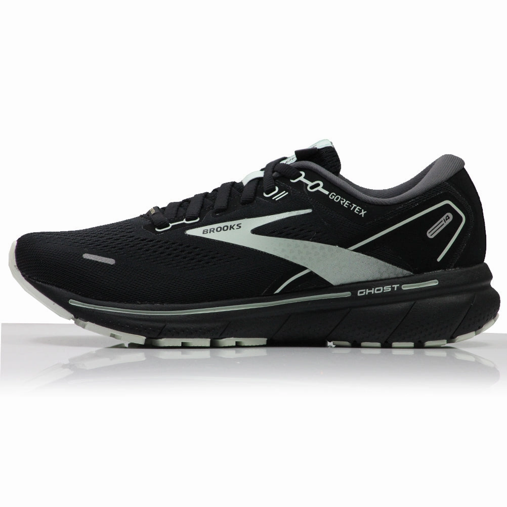 Brooks Ghost 14 GTX Women's Running Shoe - Black/Blackened Pearl/Aquaglass Running Shoes Brands