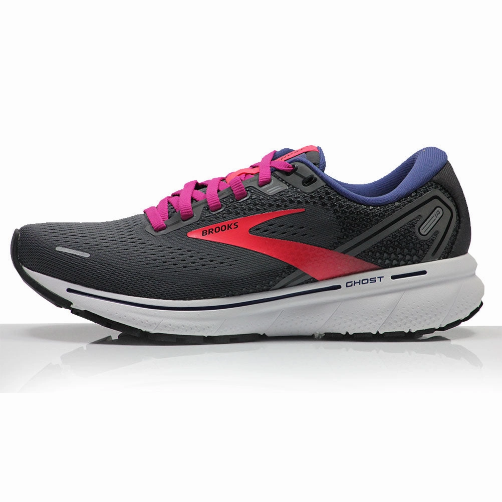 Best Shoes To Start Running Brooks Ghost 14 Women's Running Shoe - Pearl/Black/Pink