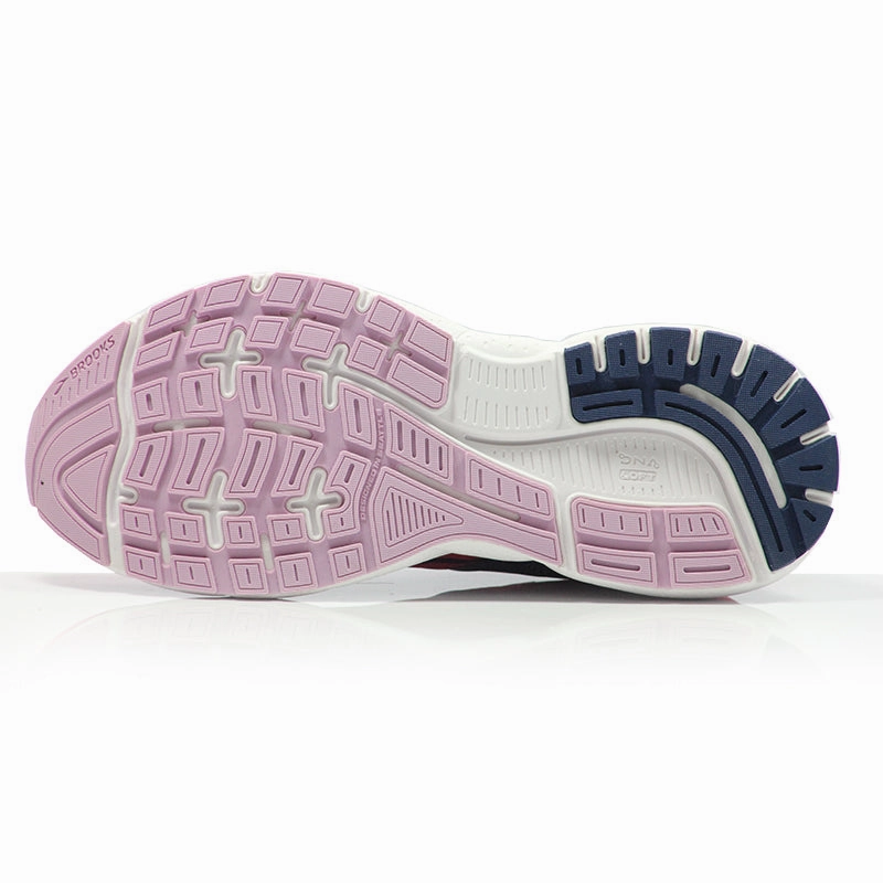 Brooks Ghost 15 Women's Running Shoe - Black/Orange/Raspberry Best Running Shoes For Heavy Runners