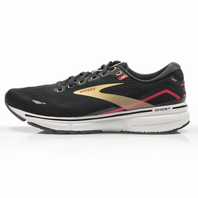 Brooks Ghost 15 Women's Running Shoe - Black/Orange/Raspberry Altra Running Shoes