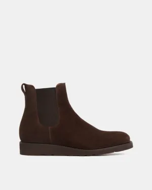 Dog Paw Boots Brown Suede Lightweight Chelsea Boot