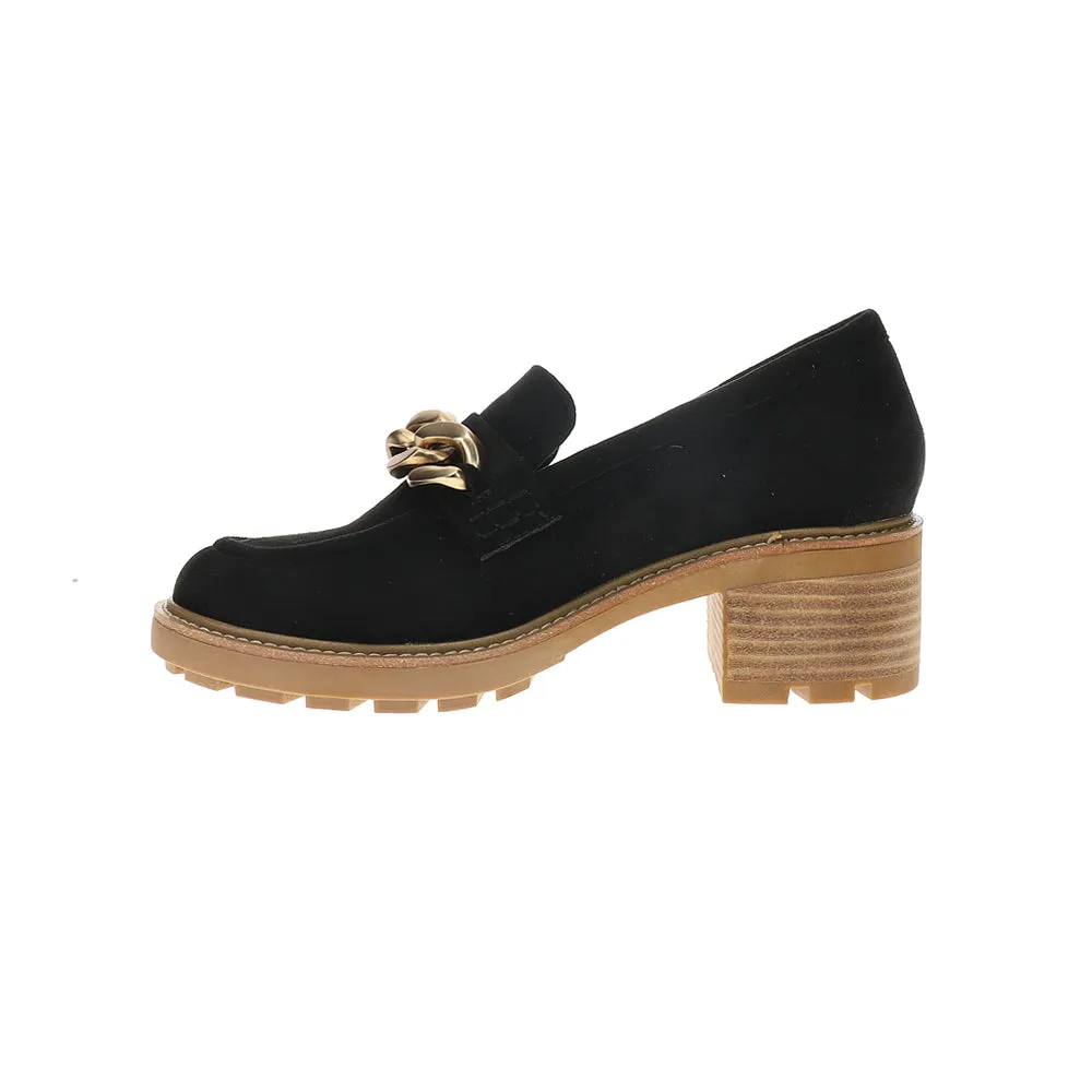 Sherpa Loafers Brunch Vibes Lug Sole Pump Loafers