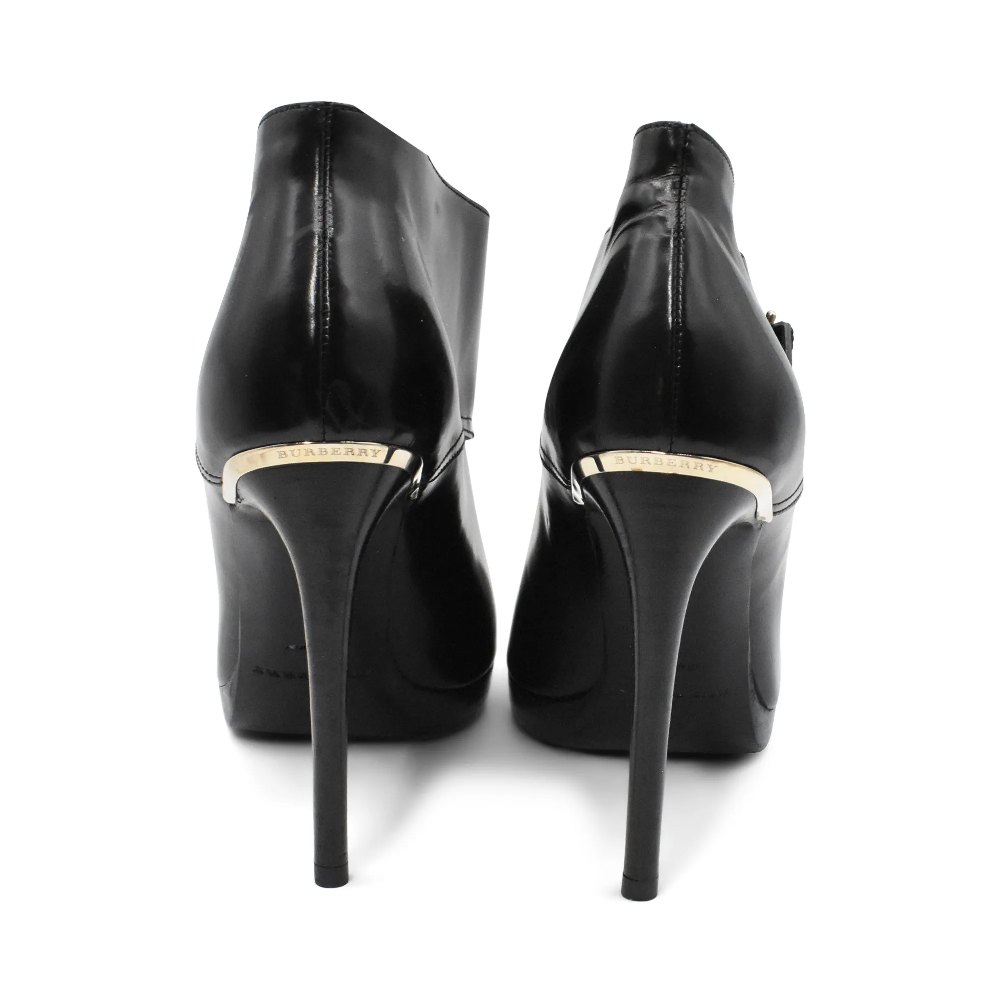 Cowboy Boots Gator Burberry Booties - Women's 39