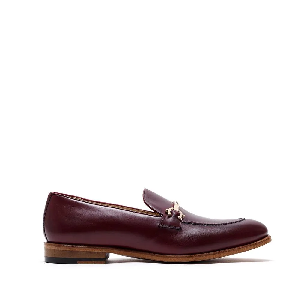 Burgundy Calf Horsebit Loafer Loafers Zerogrand