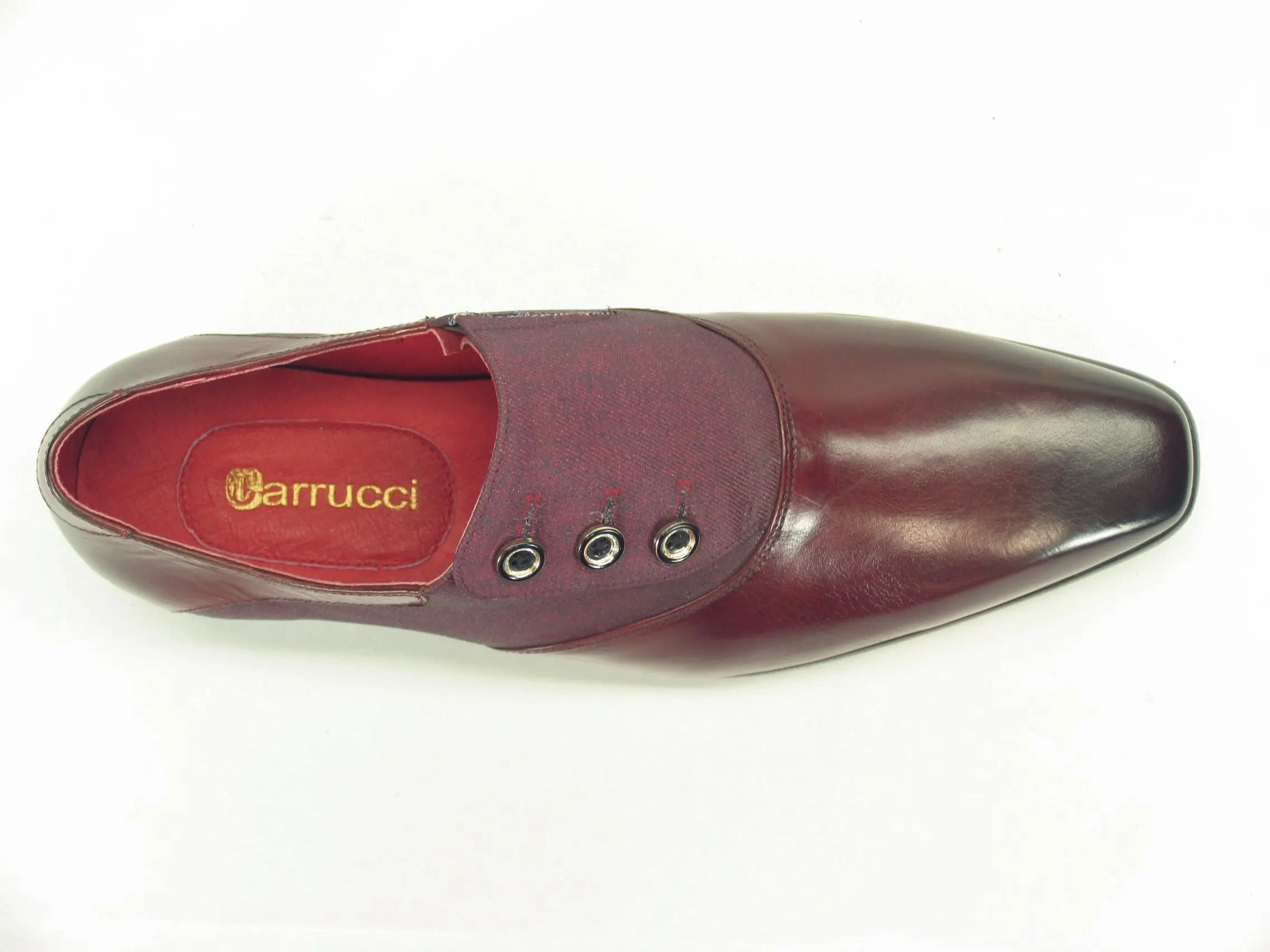 Slip On Casual Dress Shoes Button-up Slip-on Loafer