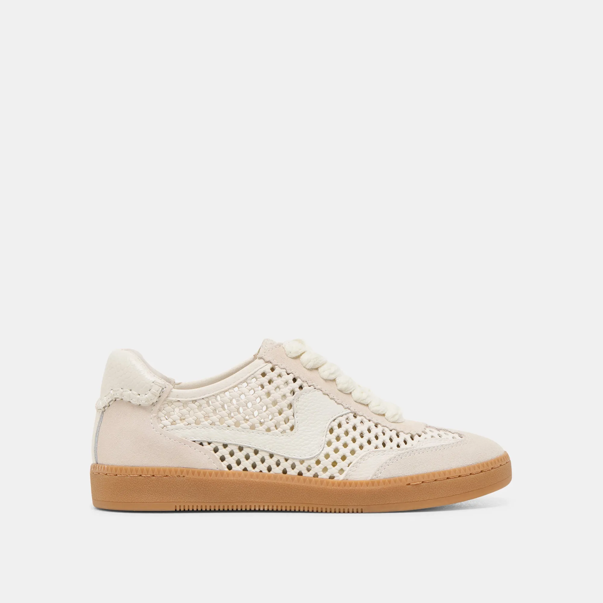 Adult Sneakers NOTICE SNEAKERS IVORY PERFORATED NUBUCK