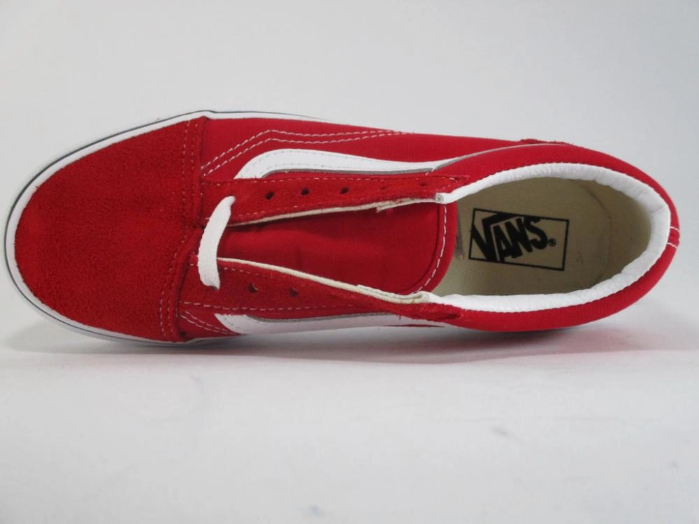 Vans scarpa sneakers da bambino Old Skool VN0A4BUUJV61 rosso Sneakers Mid Top