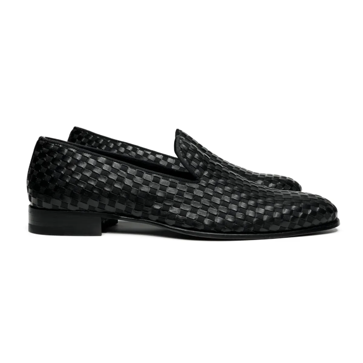 Caba Woven Formal Venetian Shoes Best Loafers To Wear With A Suit
