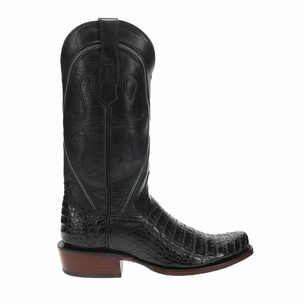 Caiman Belly 13 Inch Narrow Square Toe Cowboy Boots Low Top Work Boots