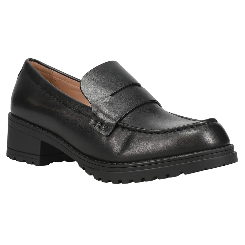 Prada Penny Loafers Camea Slip On Lug Sole Loafers