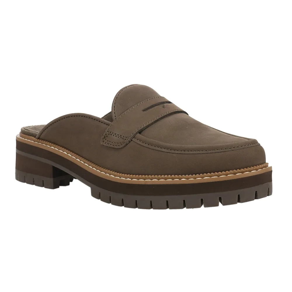 Thin White Socks For Loafers Cara Mule Lug Sole Loafers