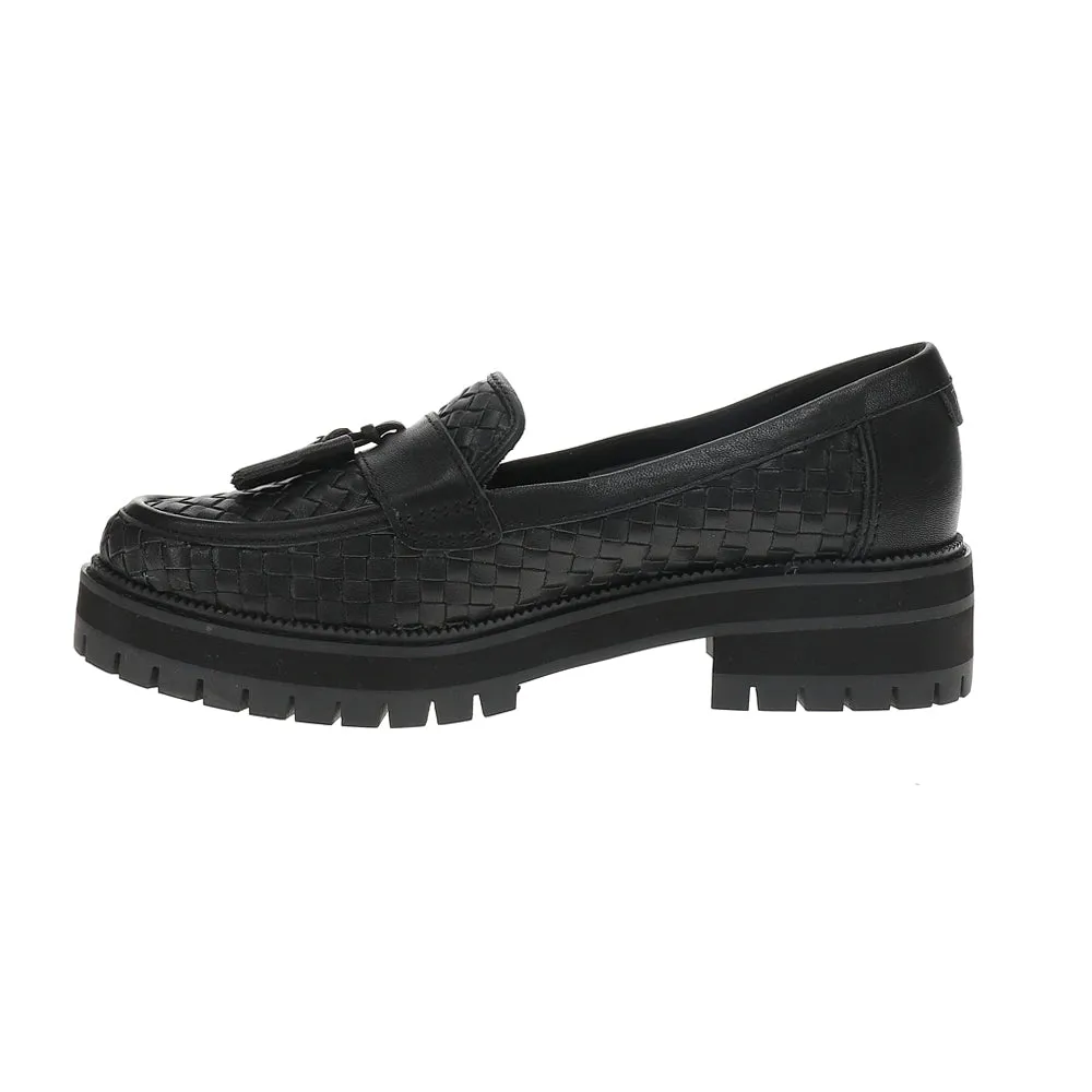 Cara Tassel Lug Sole Loafers Vagabond Loafers