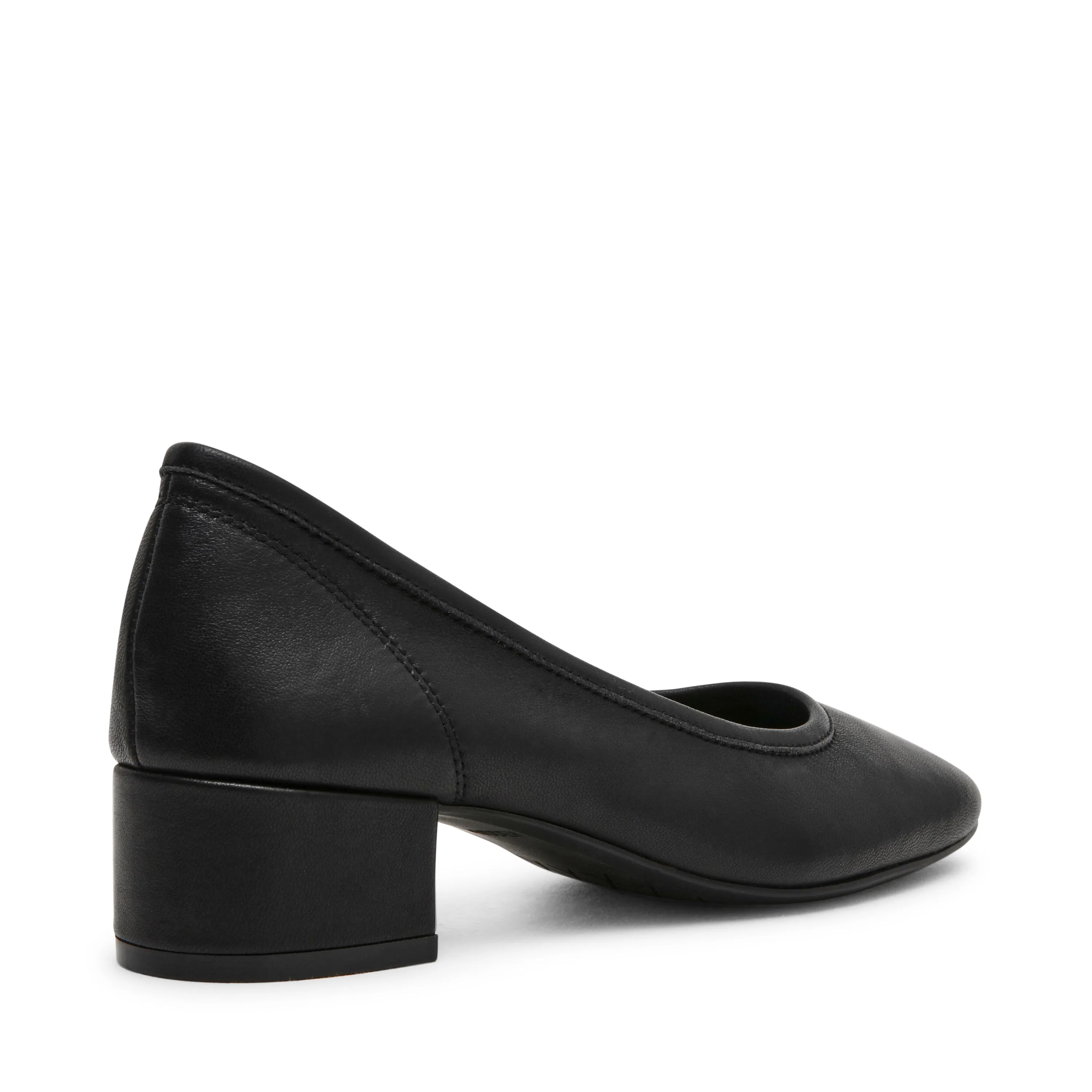 Shoes For Flat Foot People Mollie Flat Shoe BLACK LEATHER