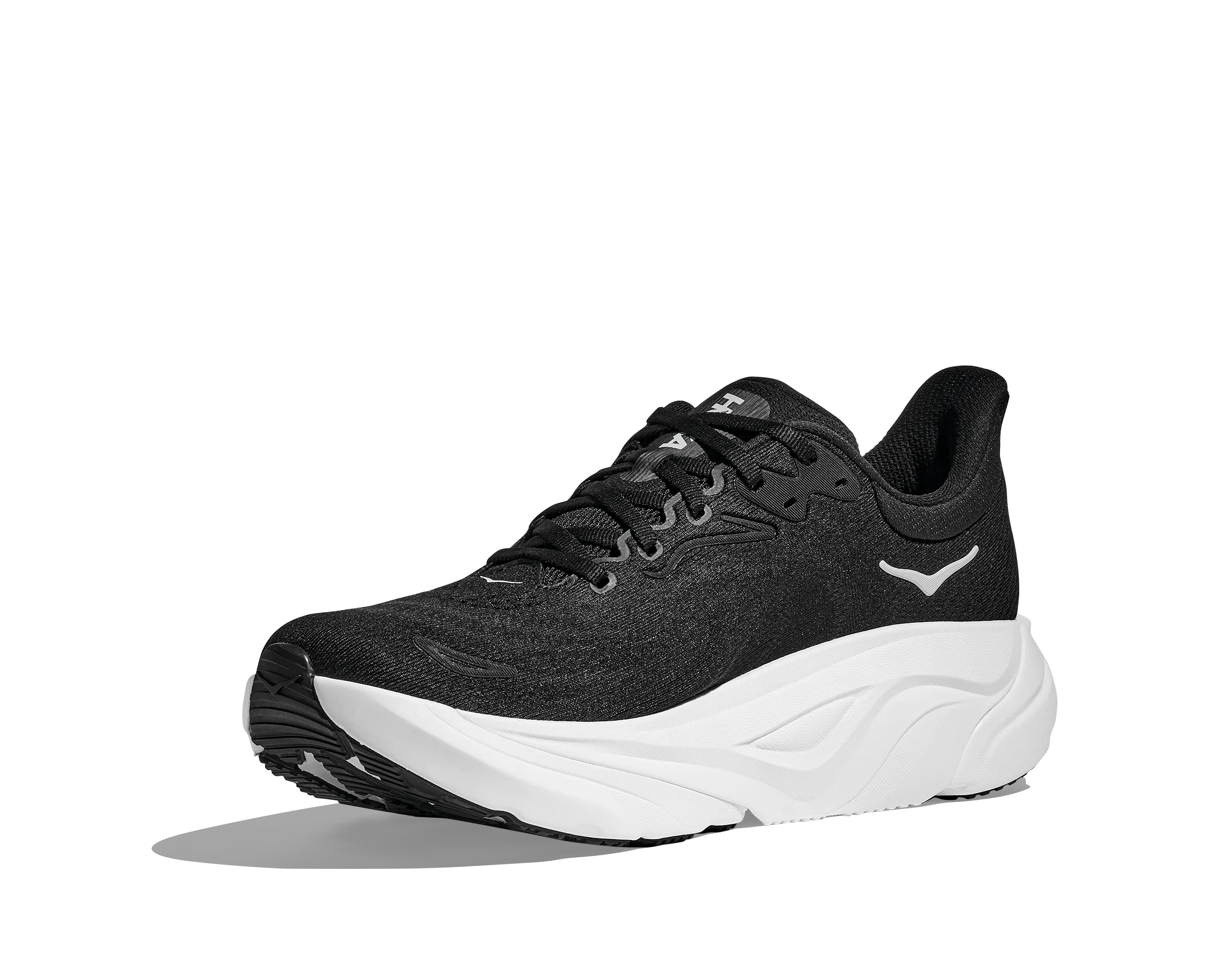 HOKA Women's Arahi 8 - BLACK / WHITE Most Durable Cross Training Shoes