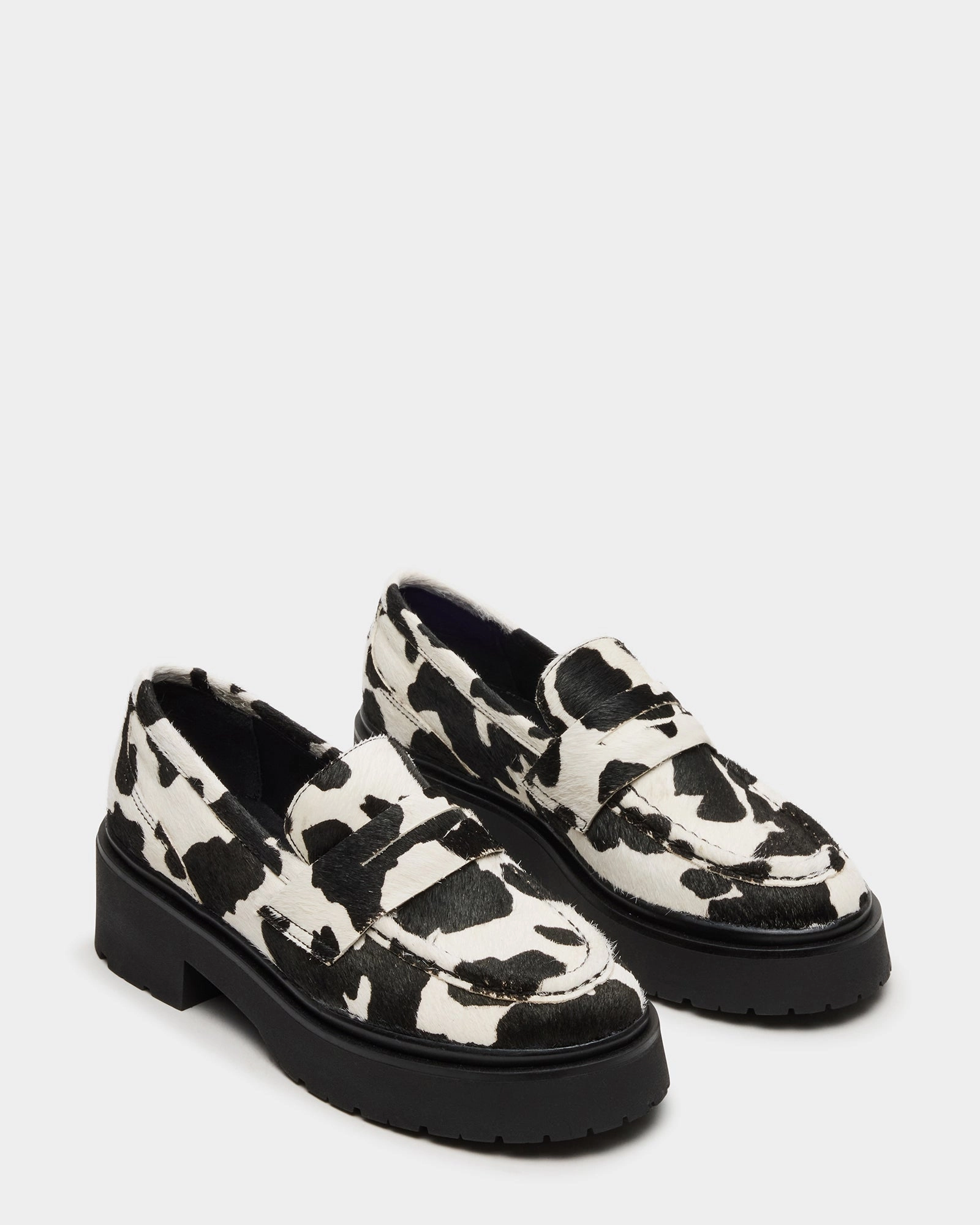 Loafers Women LAYKEN BLACK COW PRINT