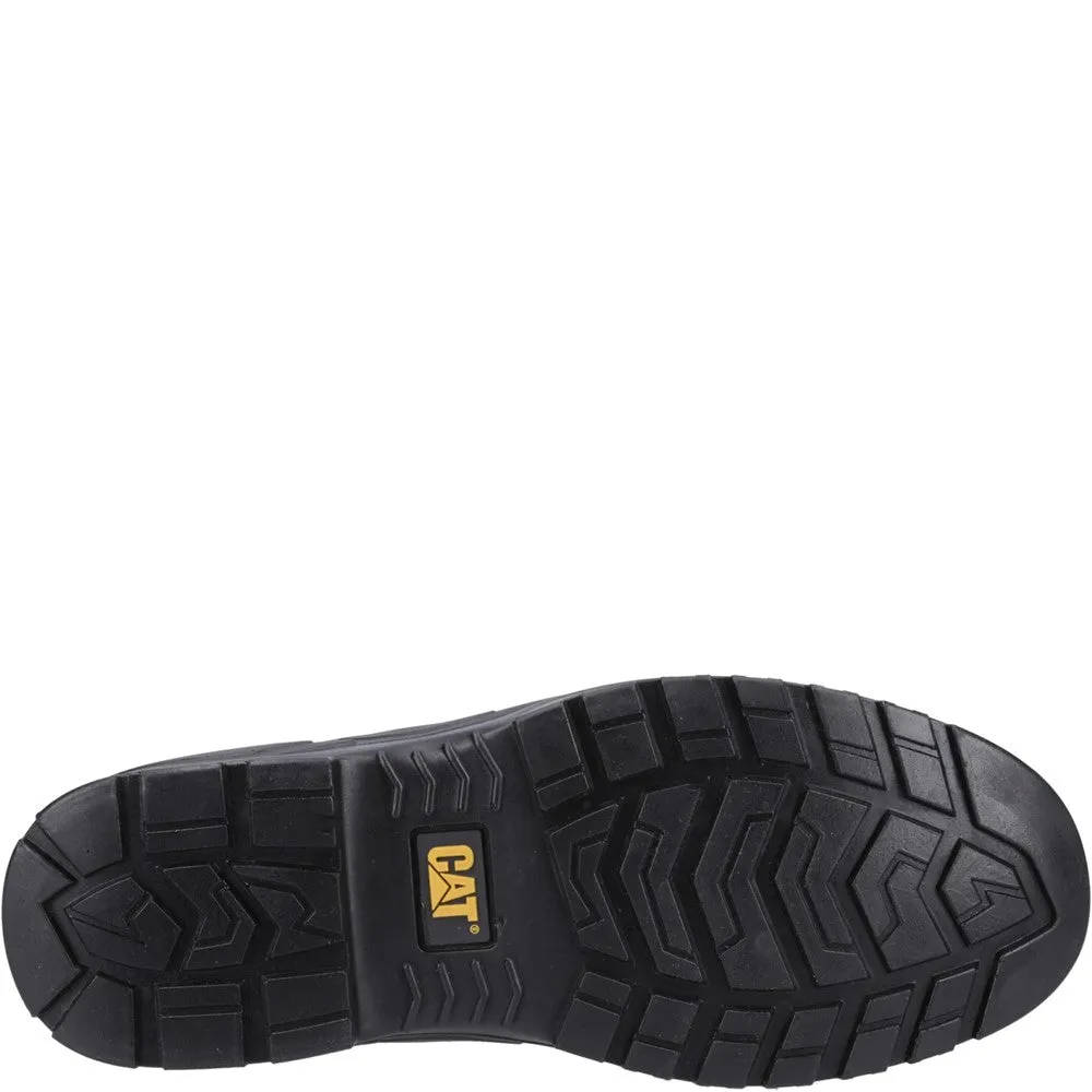 Caterpillar Striver Safety Dealer Bump Western Boots For Wide Calves