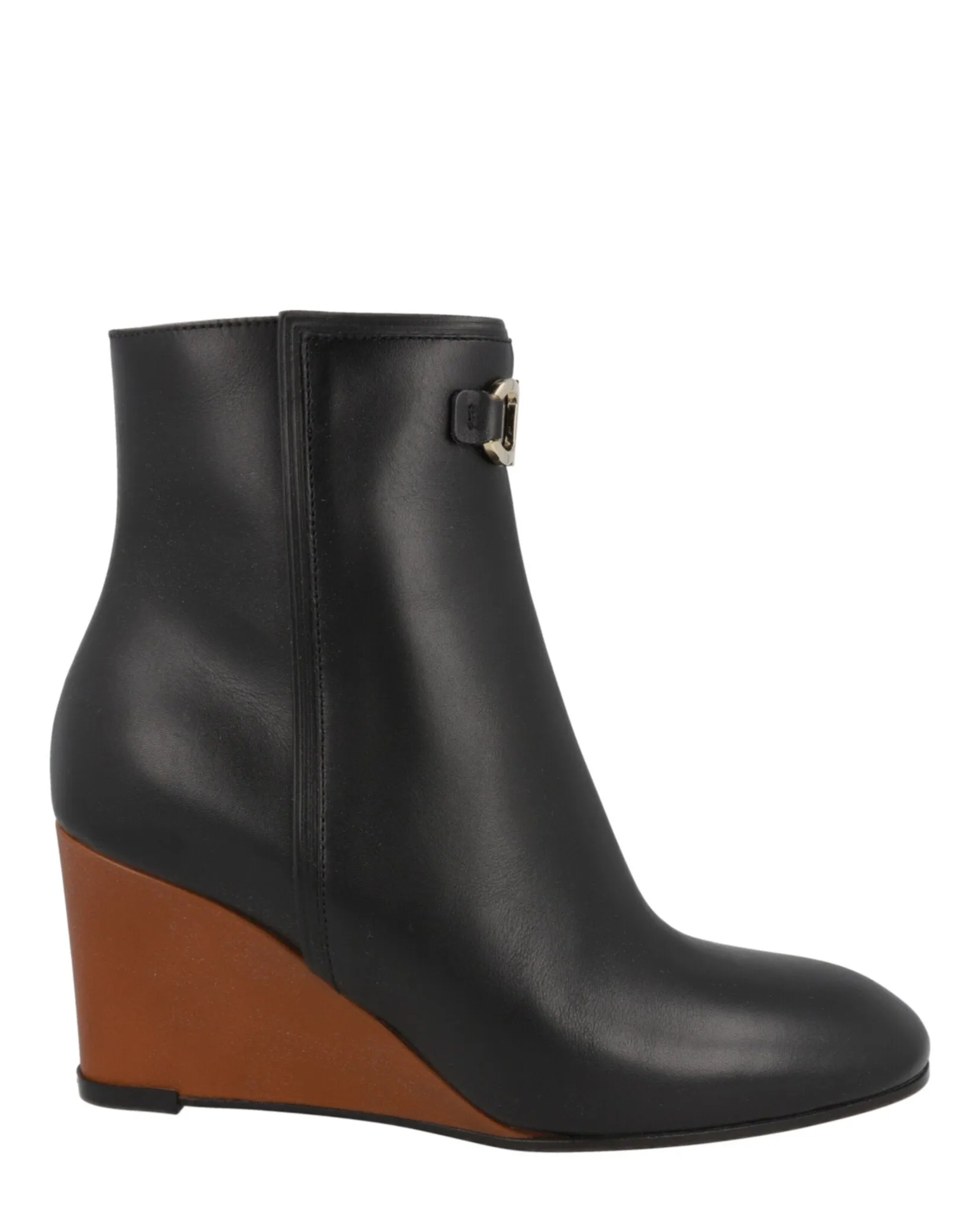 Chelsea Style Boots Catuja Leather Wedge Booties