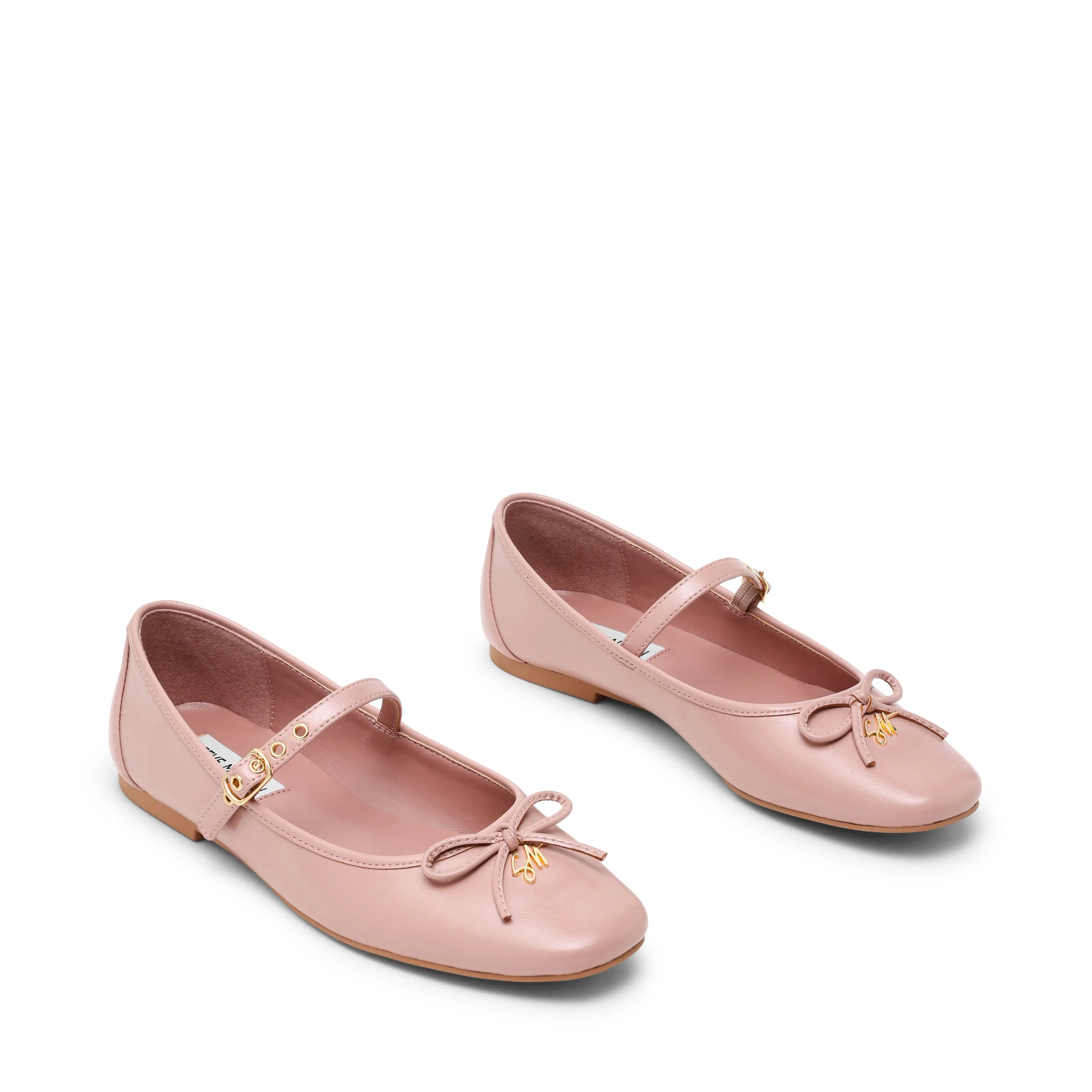 Ceece Flat Shoe BALLET PINK Flat Suede Slingback Shoes