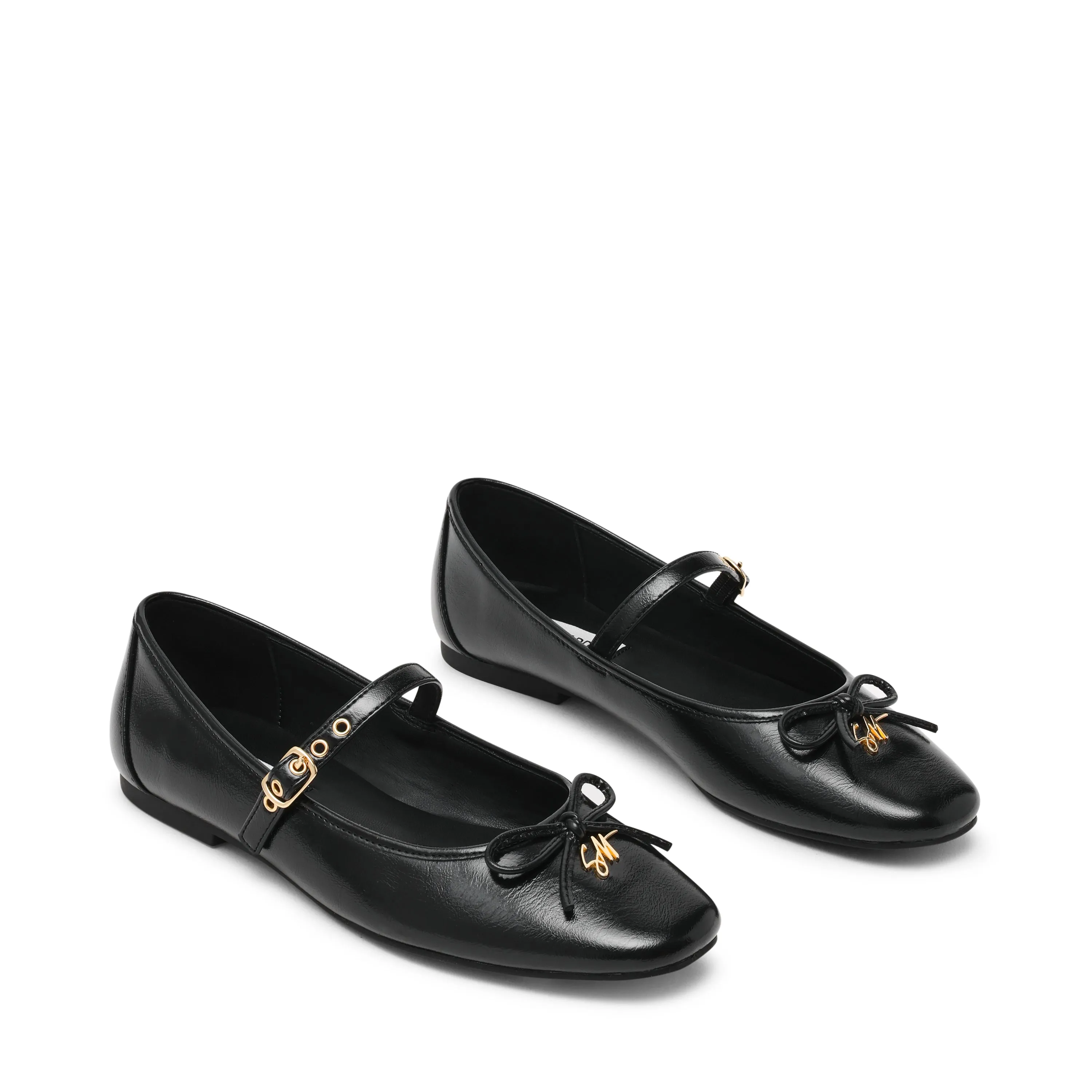 Ceece Flat Shoe BLACK Mary Jane Shoes Flat