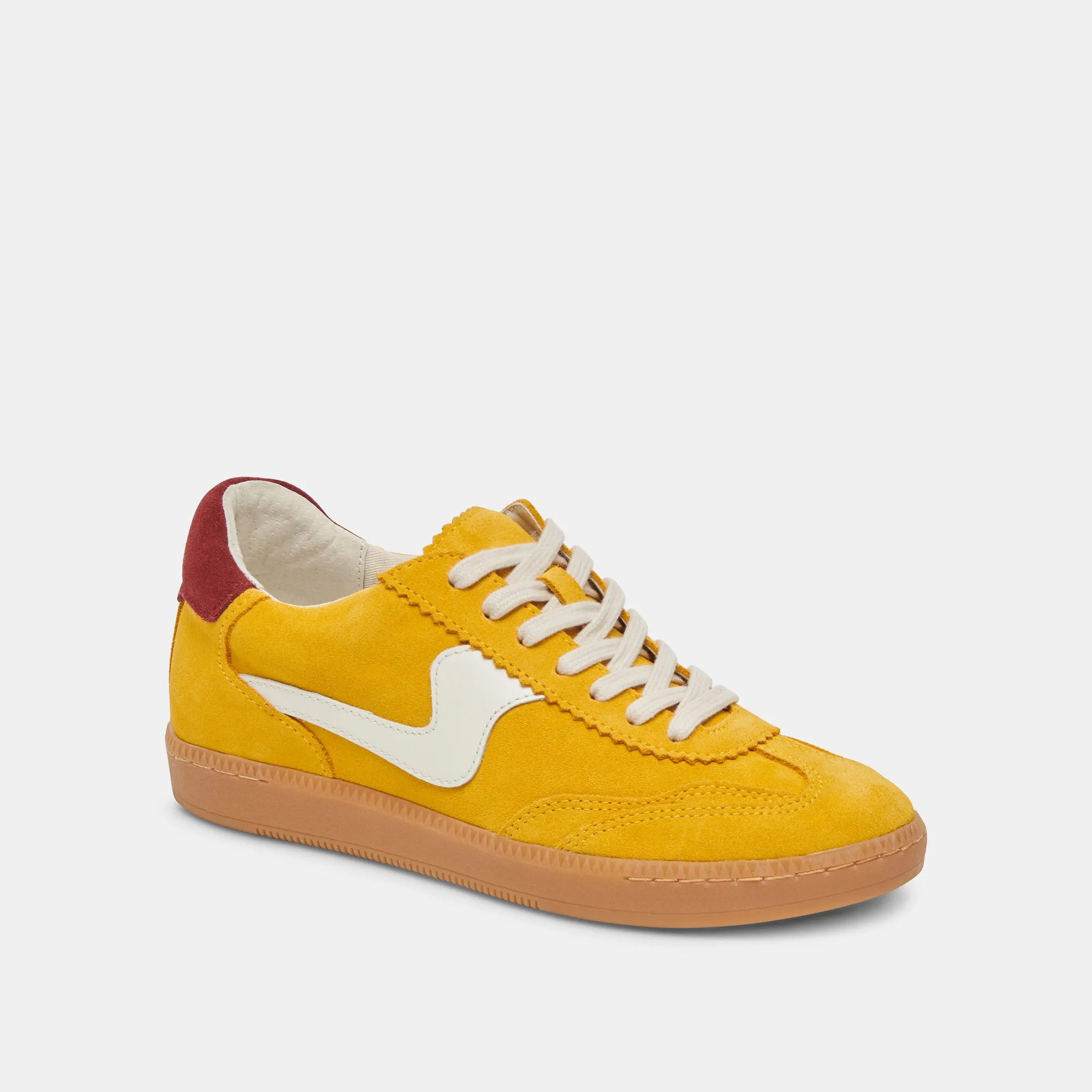 Pj Tucker Sneakers NOTICE SNEAKERS MUSTARD SUEDE
