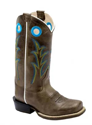 Kid's Cactus Narrow Boot In Brown Midcalf Boots