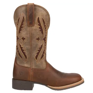 Hybrid Rancher VentTEK 360 Tooled-Inlay Square Toe Cowboy Boots Big Boots Sale