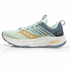 Worn Out Running Shoes Saucony Ride TR2 Women's Trail Shoe - Jade/Mirage