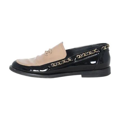 Chanel Patent Leather Loafers Prom Loafers