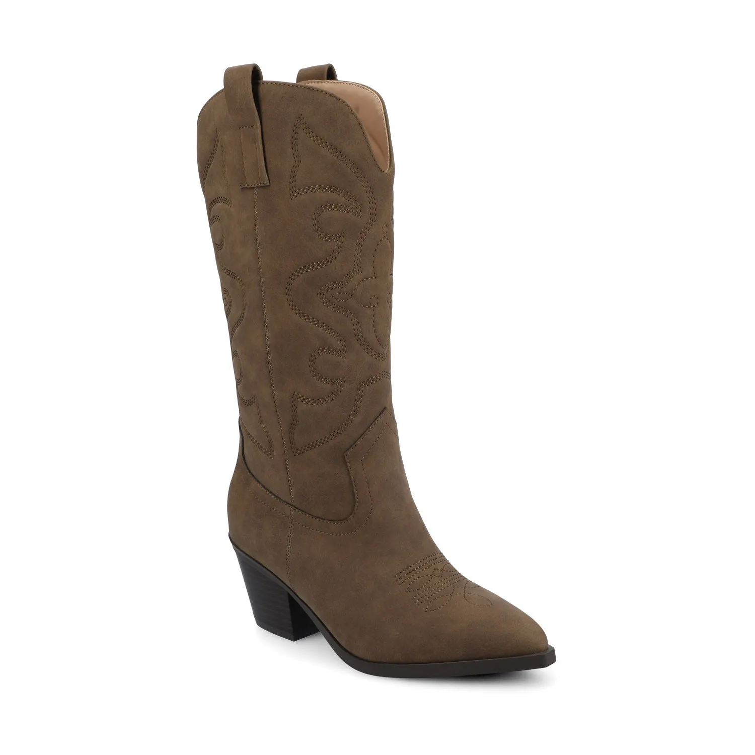 CHANTRY COWGIRL BOOTS IN VEGAN LEATHER Print Boots