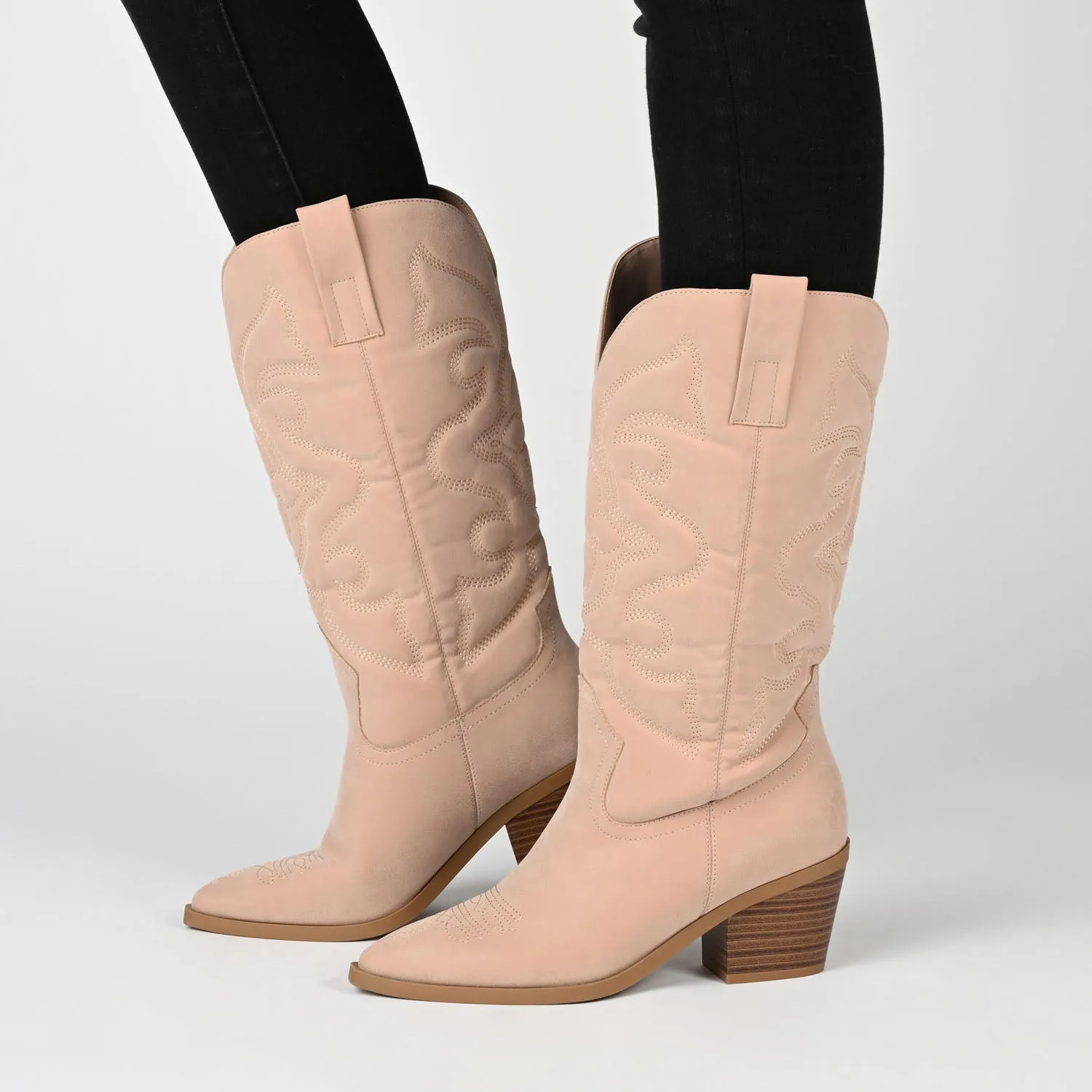 Marfa Boots CHANTRY COWGIRL BOOTS IN VEGAN LEATHER