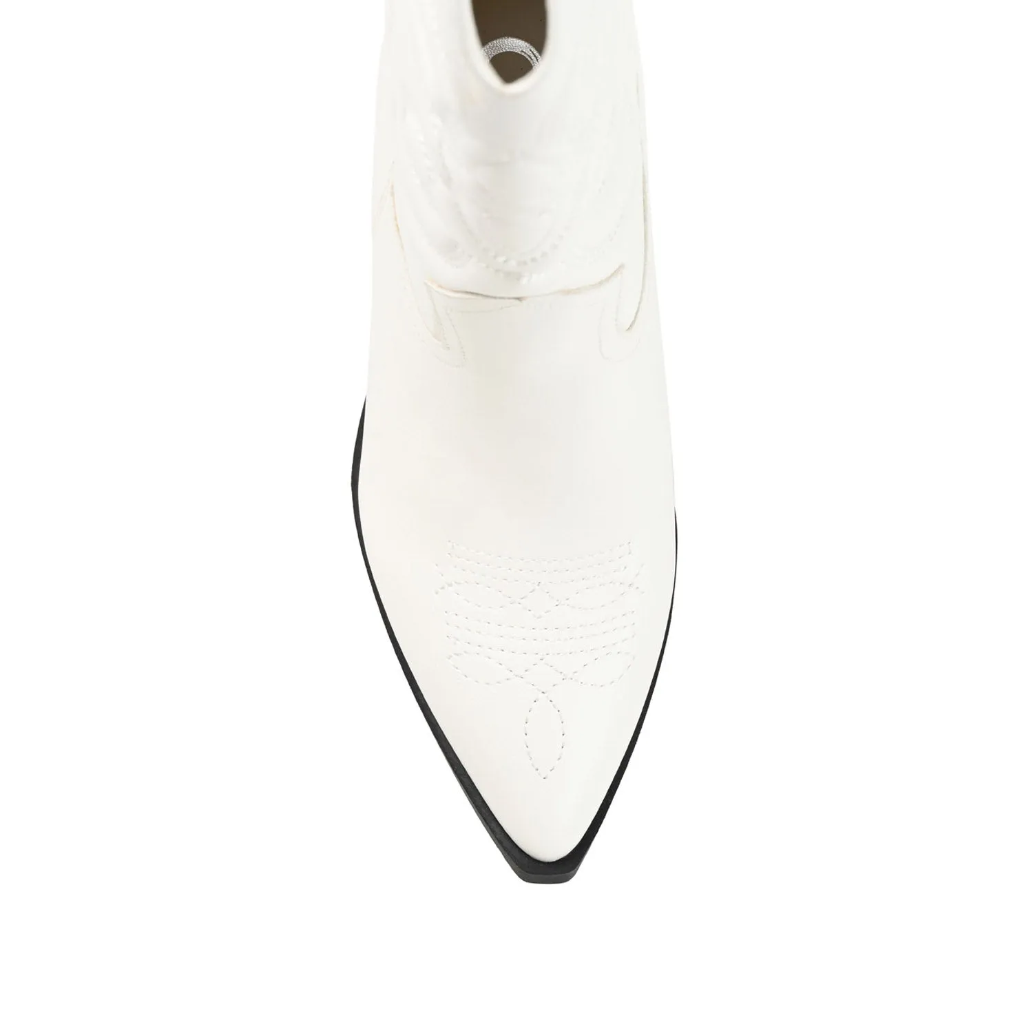 CHANTRY COWGIRL BOOTS IN VEGAN LEATHER Brown Calf Boots