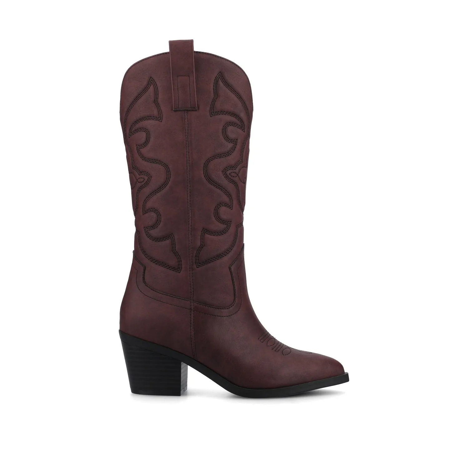 CHANTRY COWGIRL BOOTS IN VEGAN LEATHER