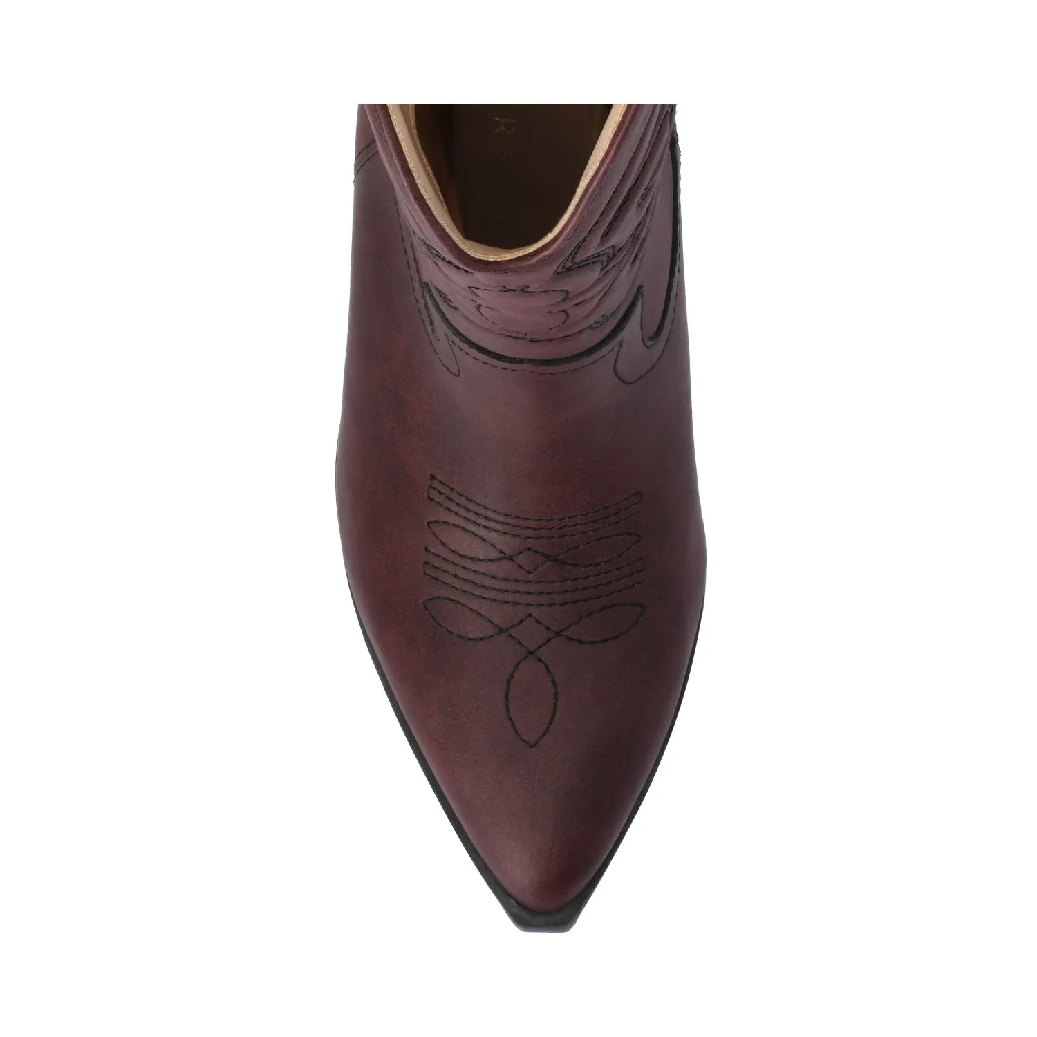 CHANTRY COWGIRL BOOTS IN VEGAN LEATHER