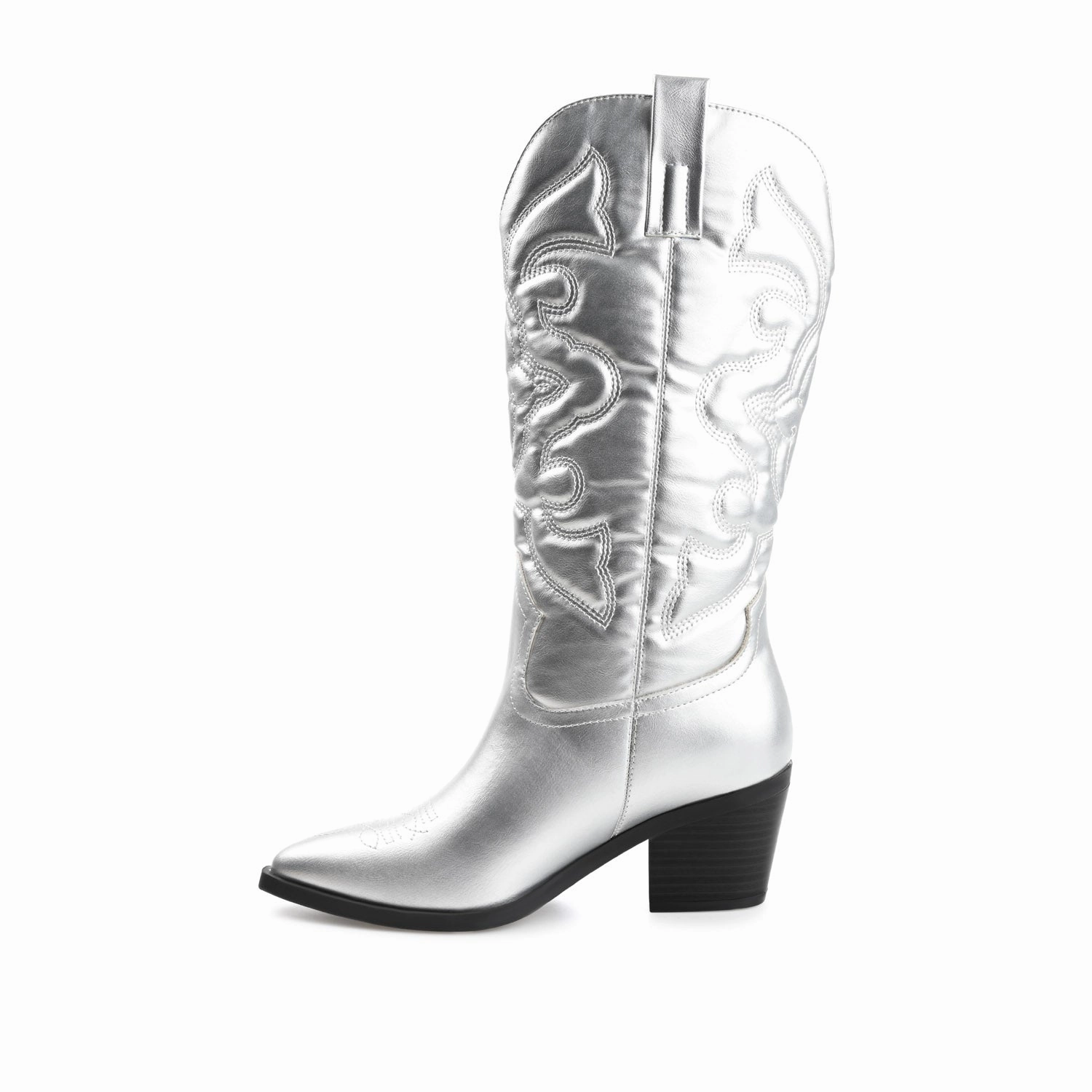 CHANTRY COWGIRL VEGAN LEATHER BOOTS IN WIDE CALF Waterproofing For Leather Boots