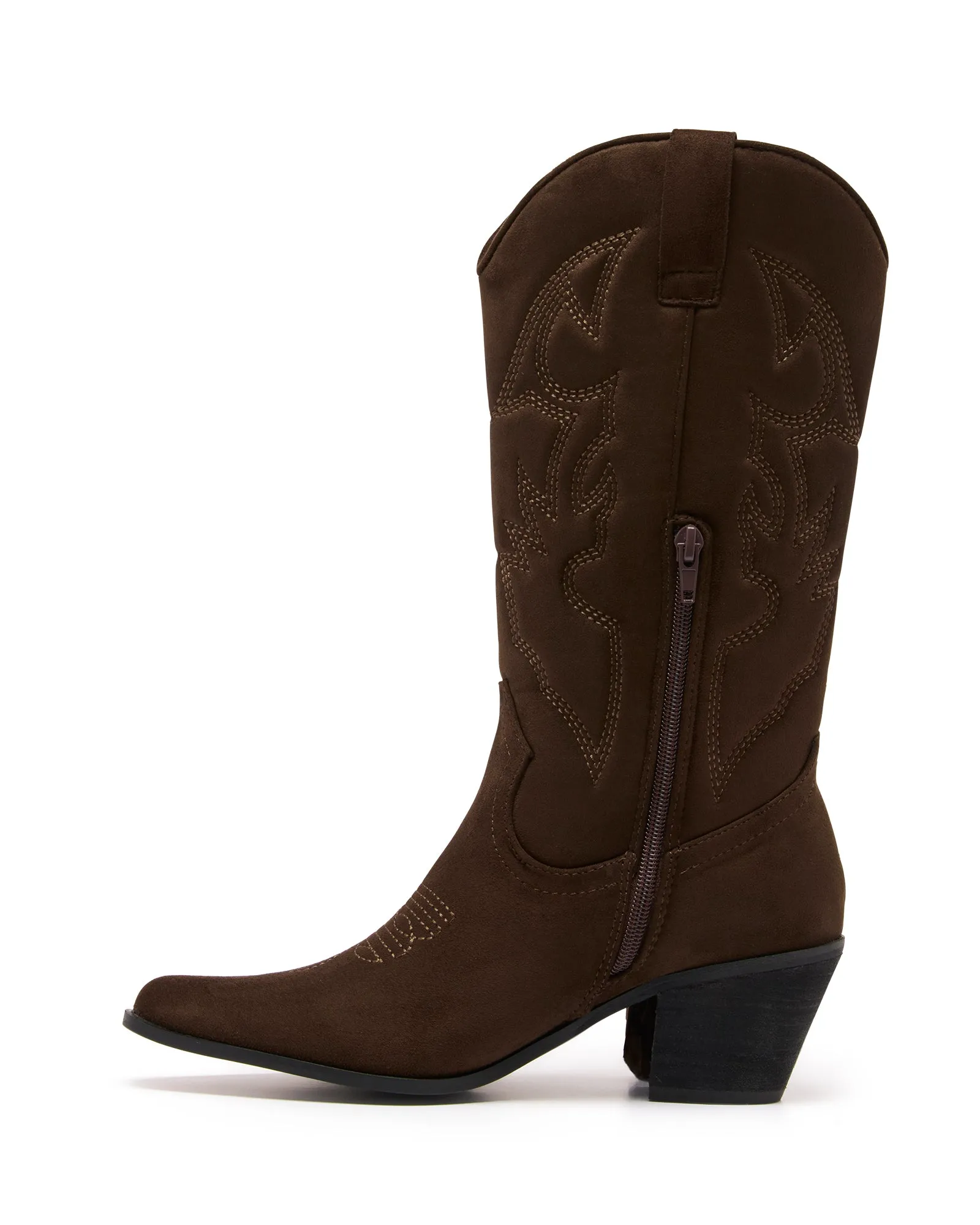 Best Rated Tactical Boots Chaos Western Boot Chocolate Microsuede