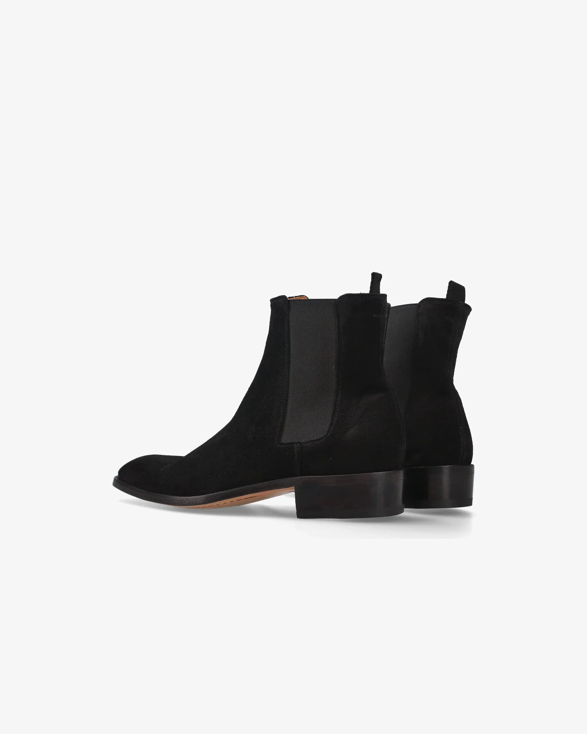 Herman Survivor Work Boots Chelsea Austinn 32125Z Black Suede