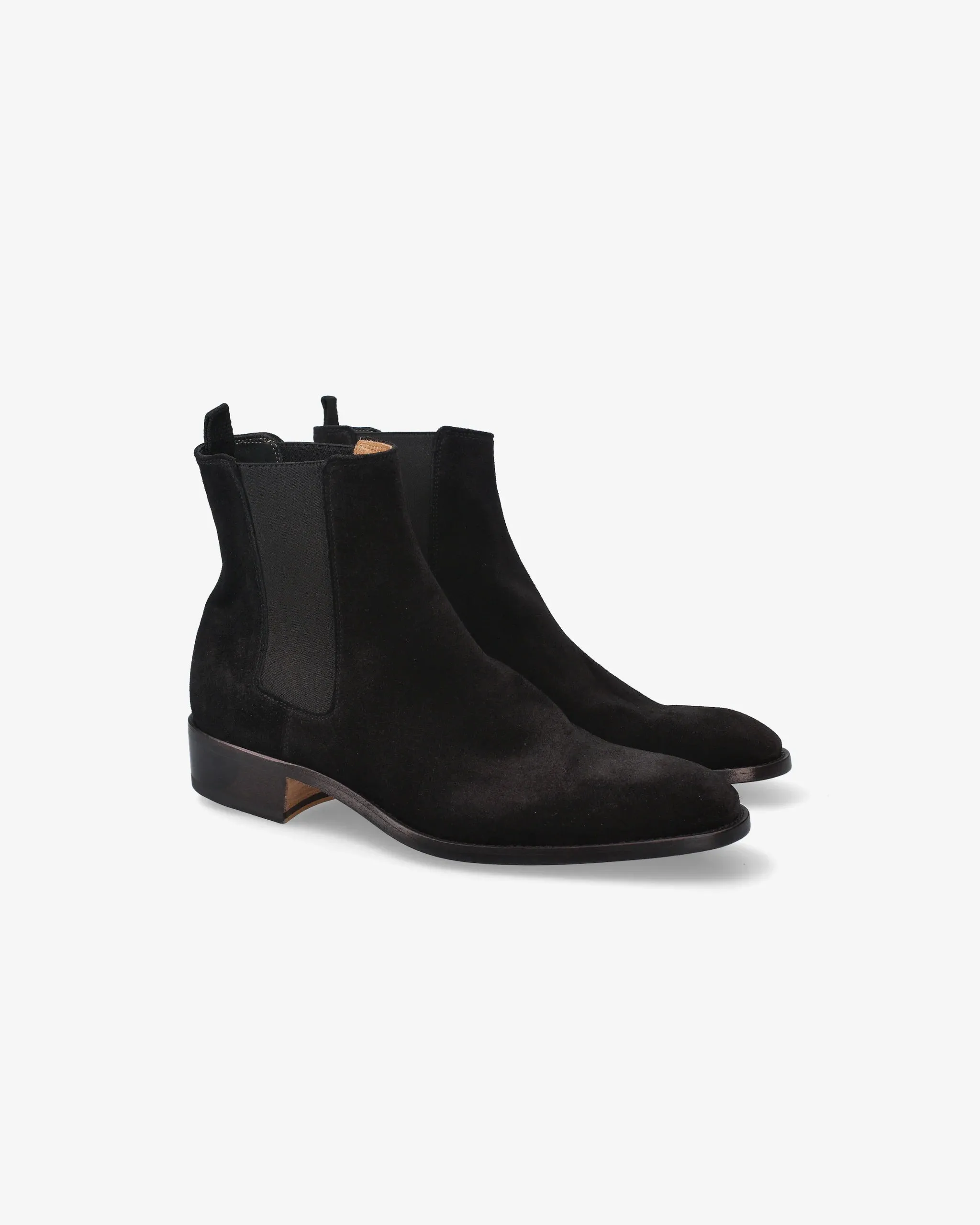 Chelsea Austinn 32125Z Black Suede Tecovas Python Boots