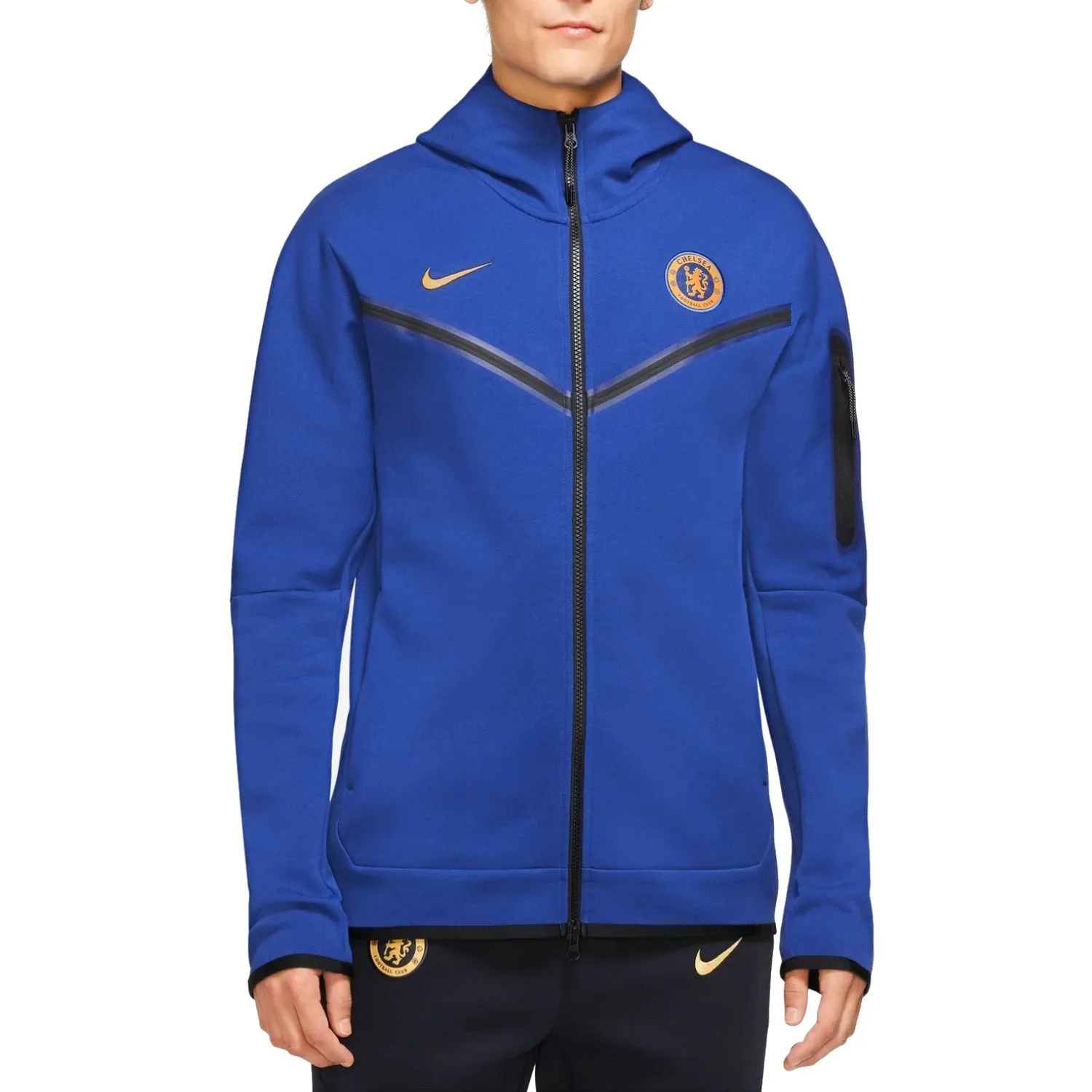 Chelsea FC Tech Fleece presentation tracksuit 2023/24 - Nike Dock Boots