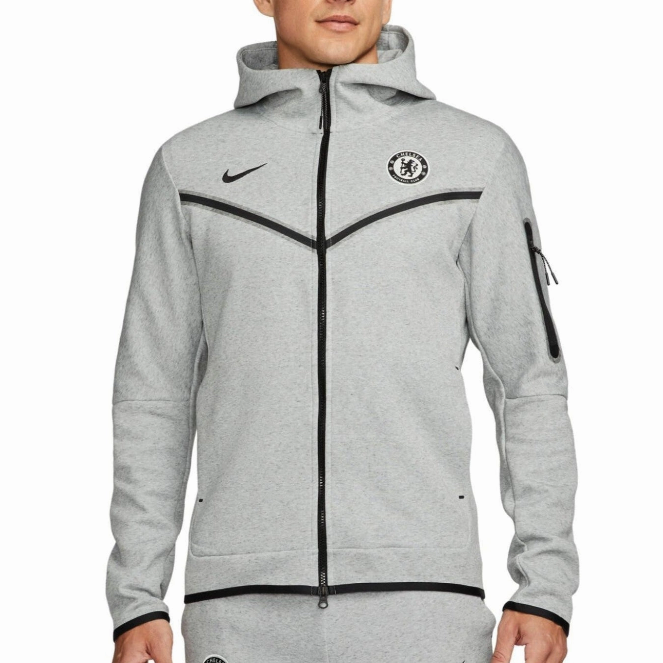 Chelsea FC grey Tech Fleece presentation jacket 2023/24 - Nike Dan's Boots And Saddles Nm