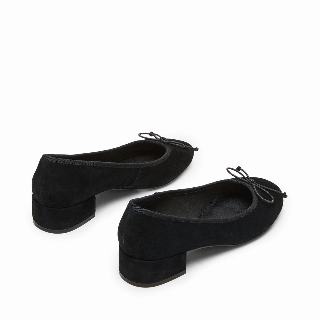 Cherisher Flat Shoe BLACK SUEDE Butterfly Flat Shoes