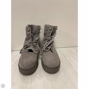 Ankle Boots With Zip Up Front Boots Ankle Flats By Splendid In Grey, Size: 7