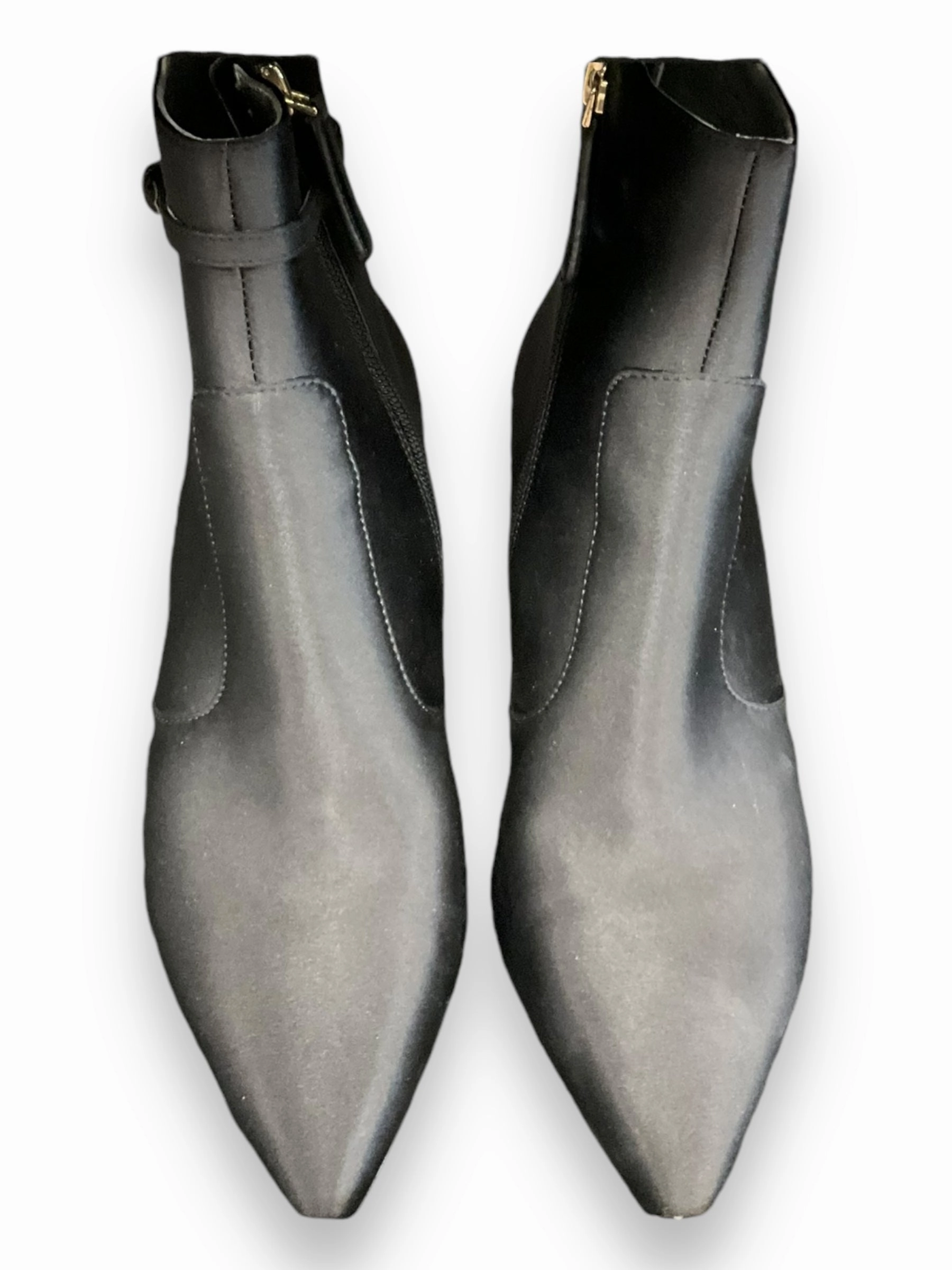 Ankle Boots With Wide Opening Boots Ankle Heels By Kate Spade In Black, Size: 7