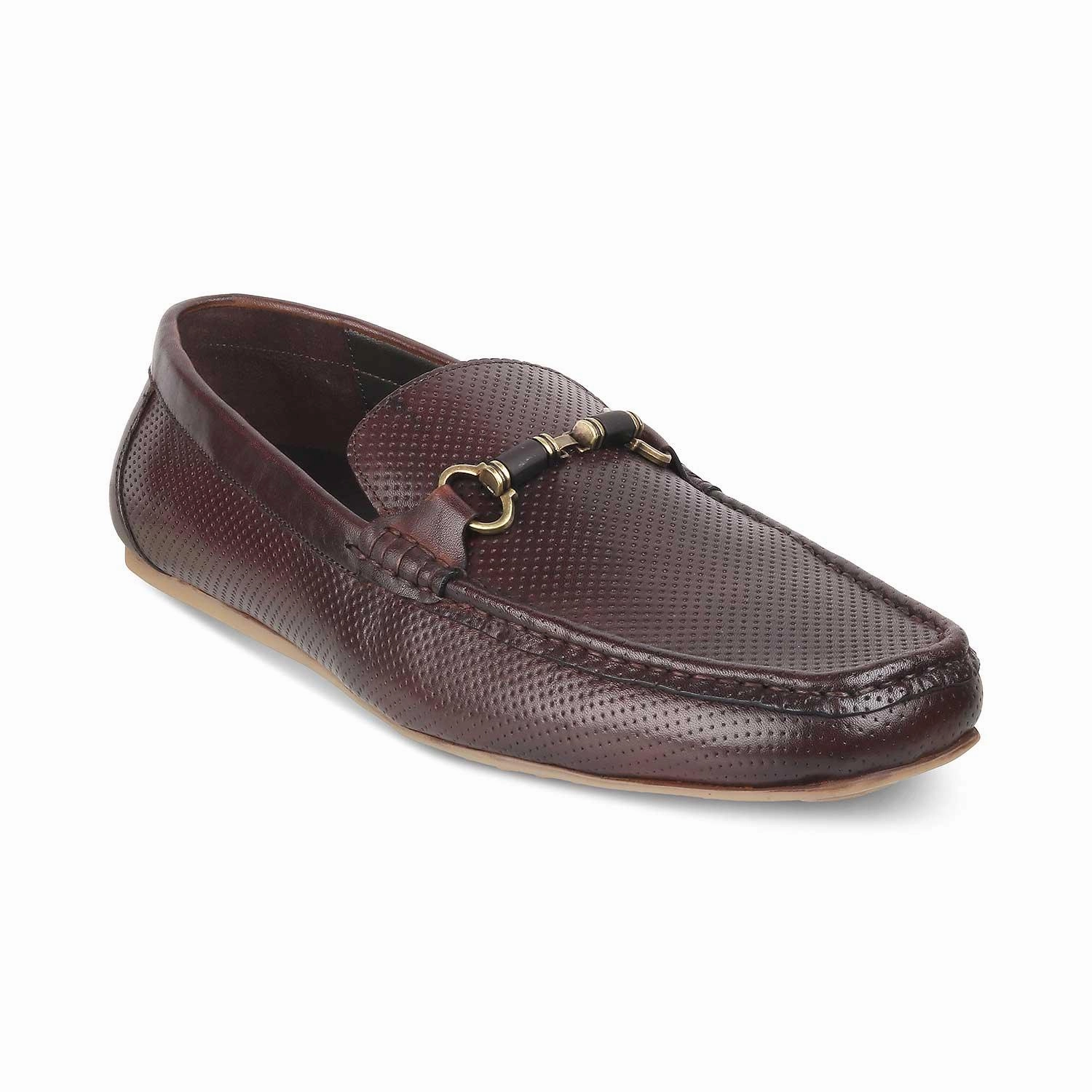 Real Alligator Loafers The Cenew Brown Men's Leather Loafers Tresmode