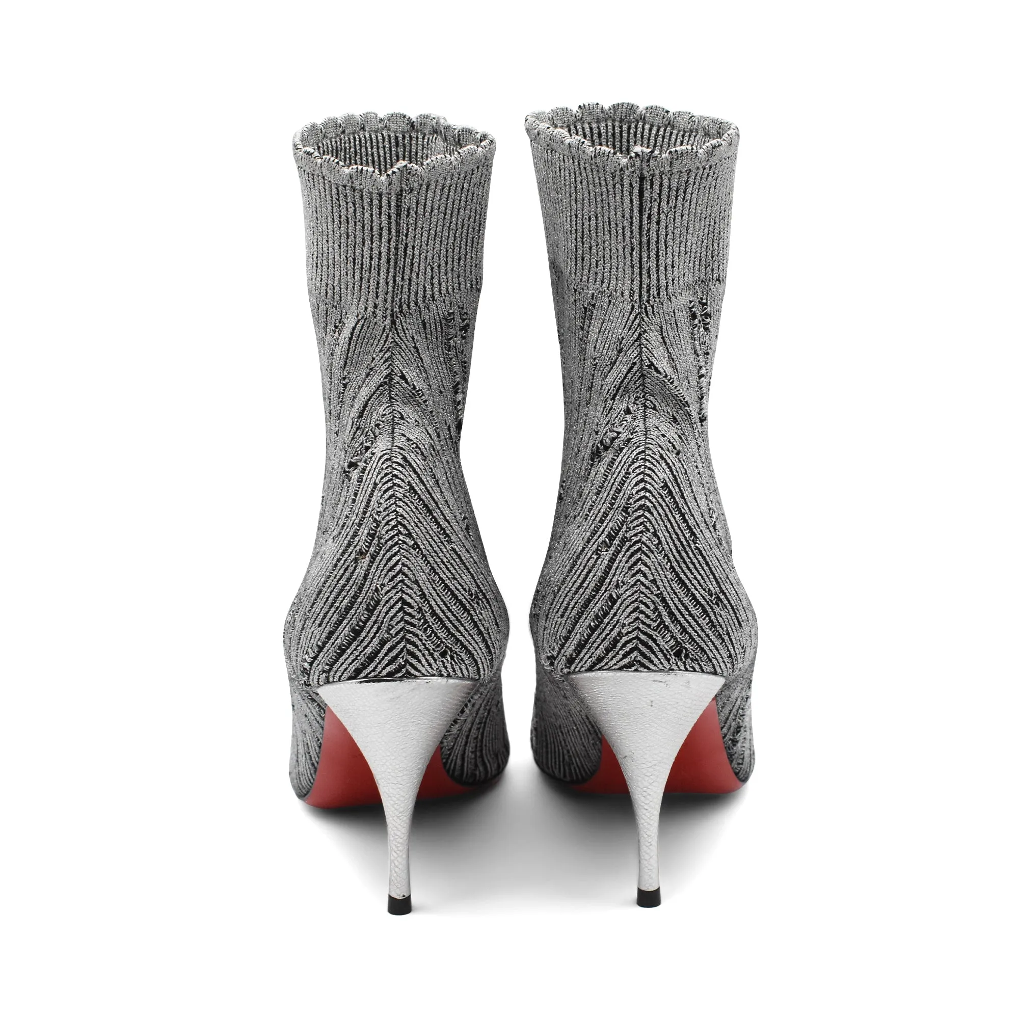 Christian Louboutin 'Sandrine' Boots - Women's 36 Hunter Rubber Ankle Boots