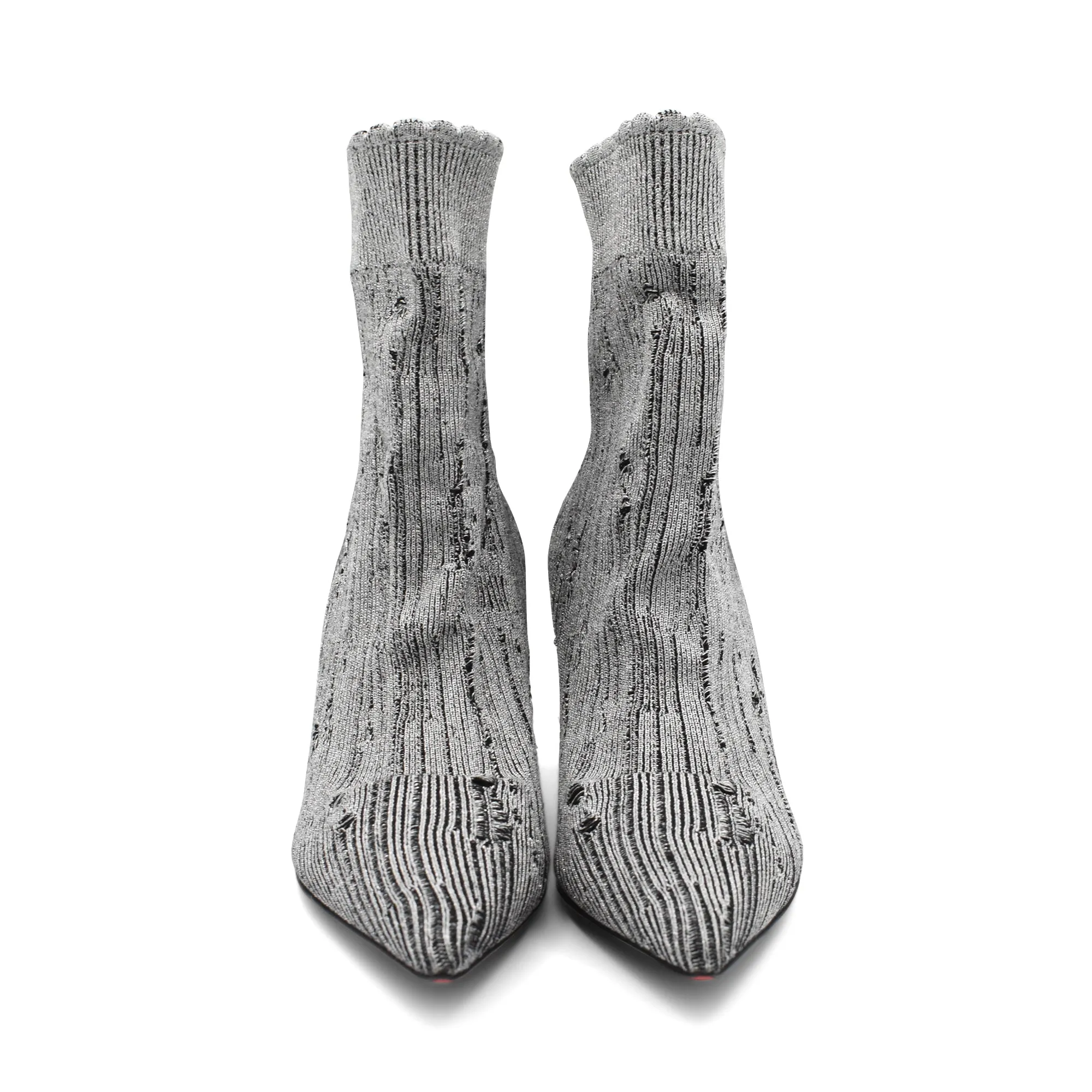 Christian Louboutin 'Sandrine' Boots - Women's 36 Almond Ankle Boots