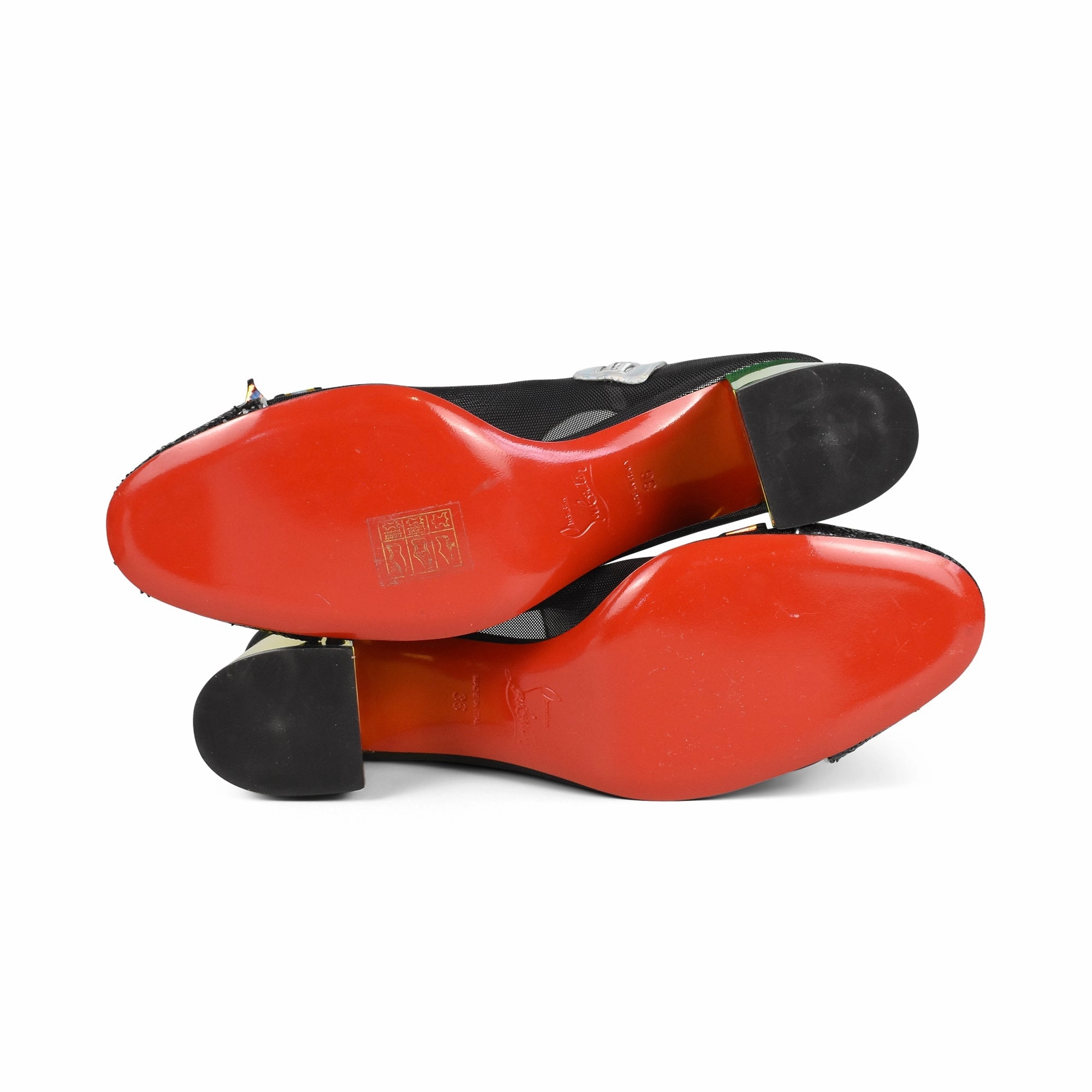 Jeans To Wear With Ankle Boots Christian Louboutin 'Checkypoint' Ankle Boots - Women's 36