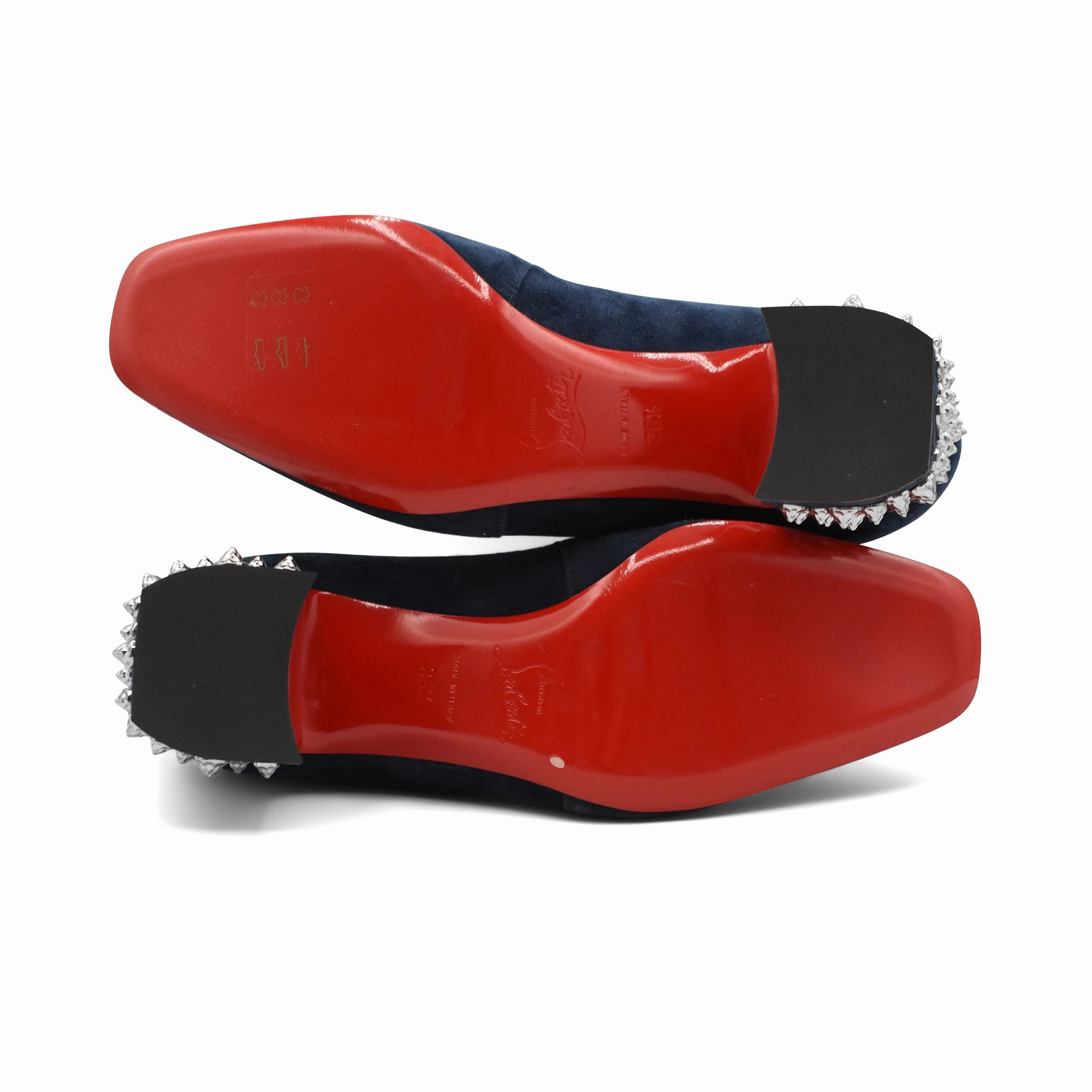 Christian Louboutin 'Study 55' Boots - Women's 35.5 Pointed Toe Ankle Boots High Heel