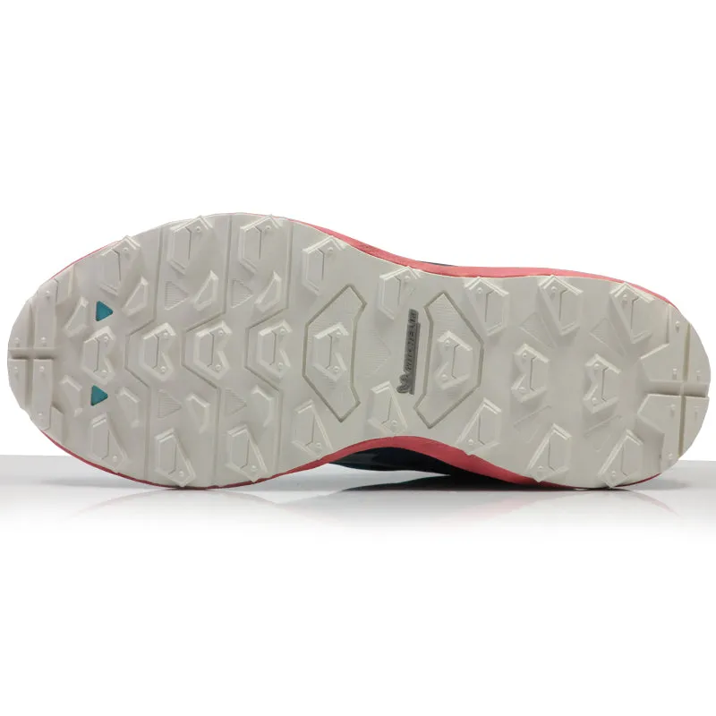 Best Running Shoes Cross Country Mizuno Wave Daichi 6 Women's Trail Shoe - Scuba Blue/Snow White/Tea Rose