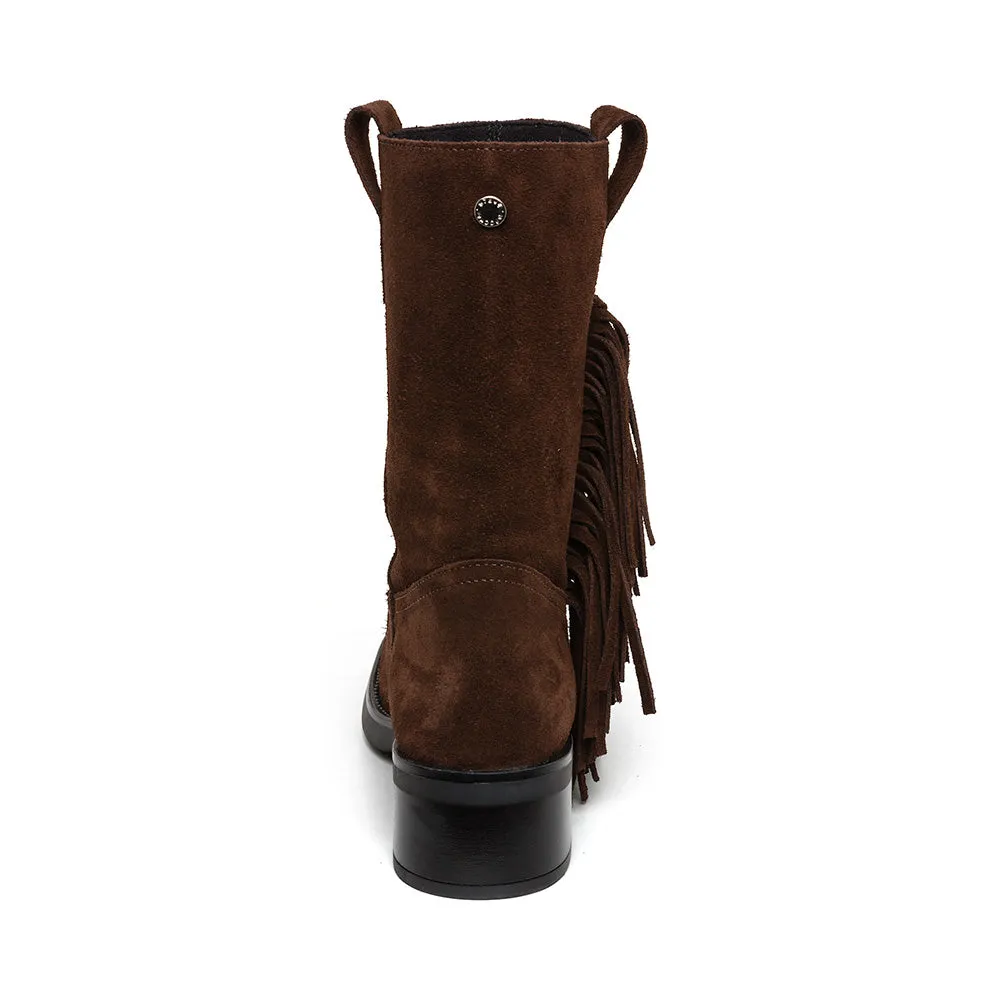 Benedict-F Boot BROWN SUEDE Boots Near Me