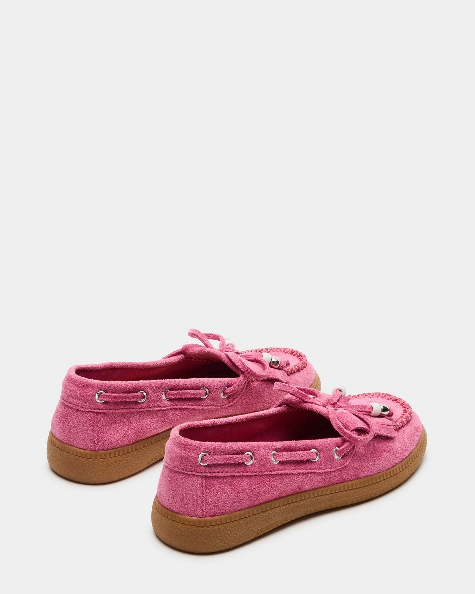 KIDS' KRISP PINK Loafers With Jeans And Socks